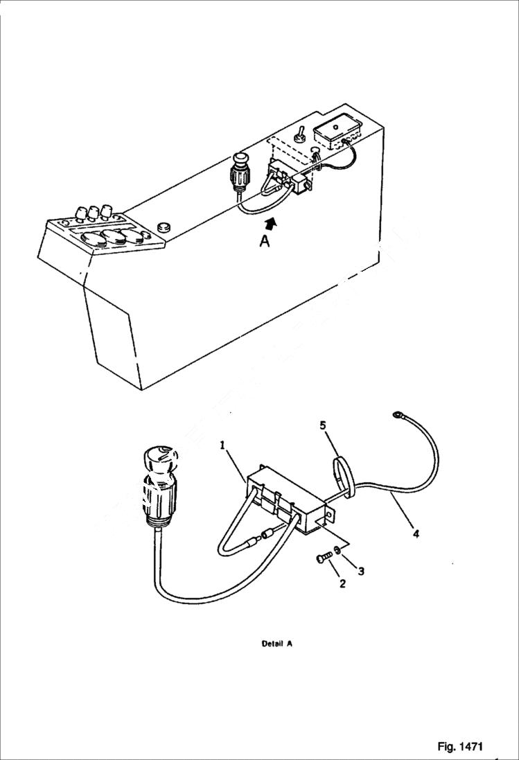 Схема запчастей Bobcat 130 - CIGAR LIGHTER ENGINE RELATED PARTS AND ELECTRICAL SYSTEM