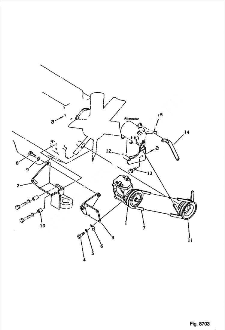 Схема запчастей Bobcat 130 - CAR COOLER RELATED PARTS (PC60) OPTIONAL PARTS