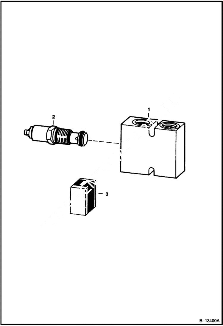 Схема запчастей Bobcat VIBRATORY ROLLER - VIBRATORY ROLLER (Hydraulic Cushion Valve) (48 8034, 0548, 8029 & 0631) (72 0549 & 0632) Loader