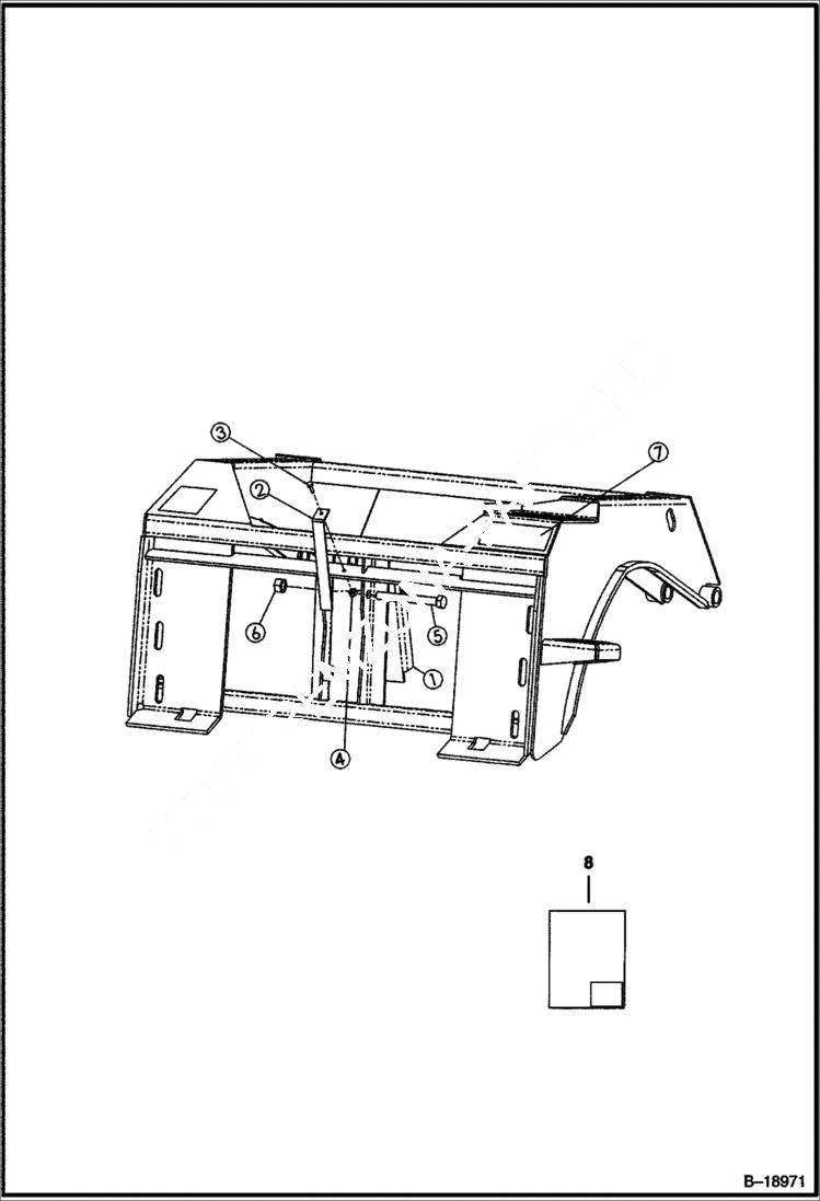 Схема запчастей Bobcat DISC - DISC (Frame) (HD80 7184) Loader