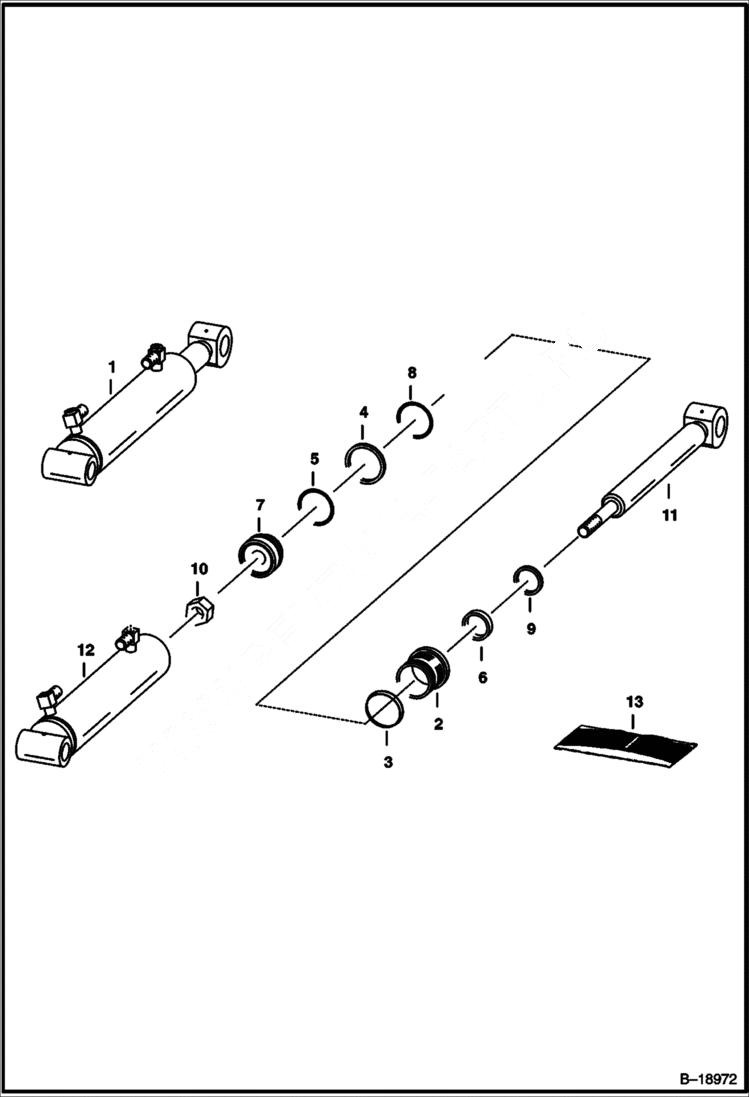 Схема запчастей Bobcat DISC - DISC (Cylinder) (HD80 7184) Loader