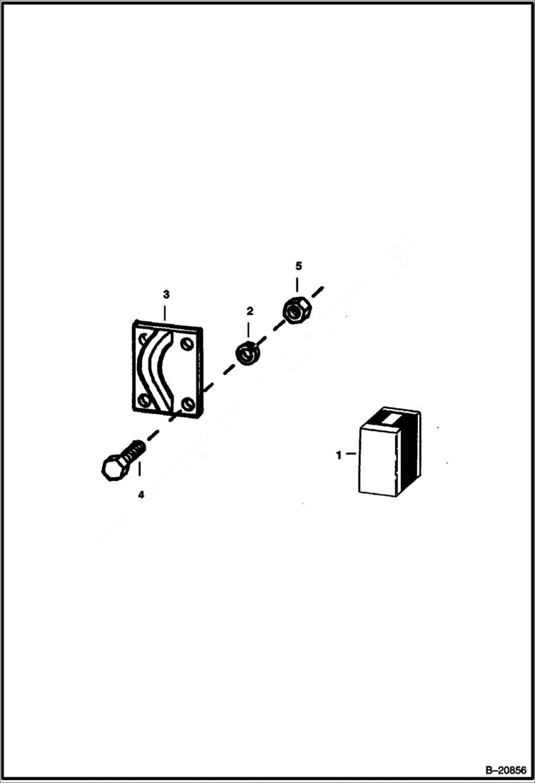 Схема запчастей Bobcat 500s - LIFT HOOK ACCESSORIES & OPTIONS