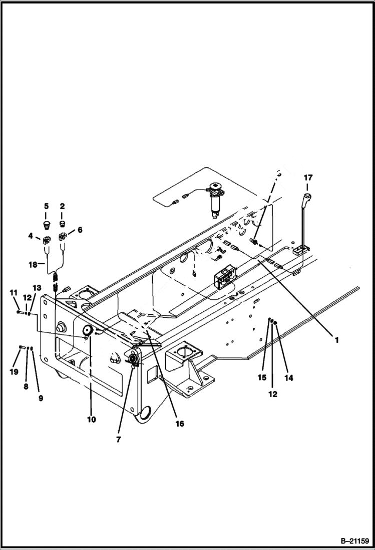 Схема запчастей Bobcat BL370 - ELECTRICAL ELECTRICAL SYSTEM