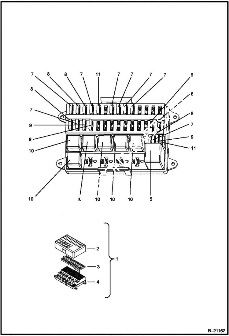 Схема запчастей Bobcat BL475 - ELECTRICAL ELECTRICAL SYSTEM