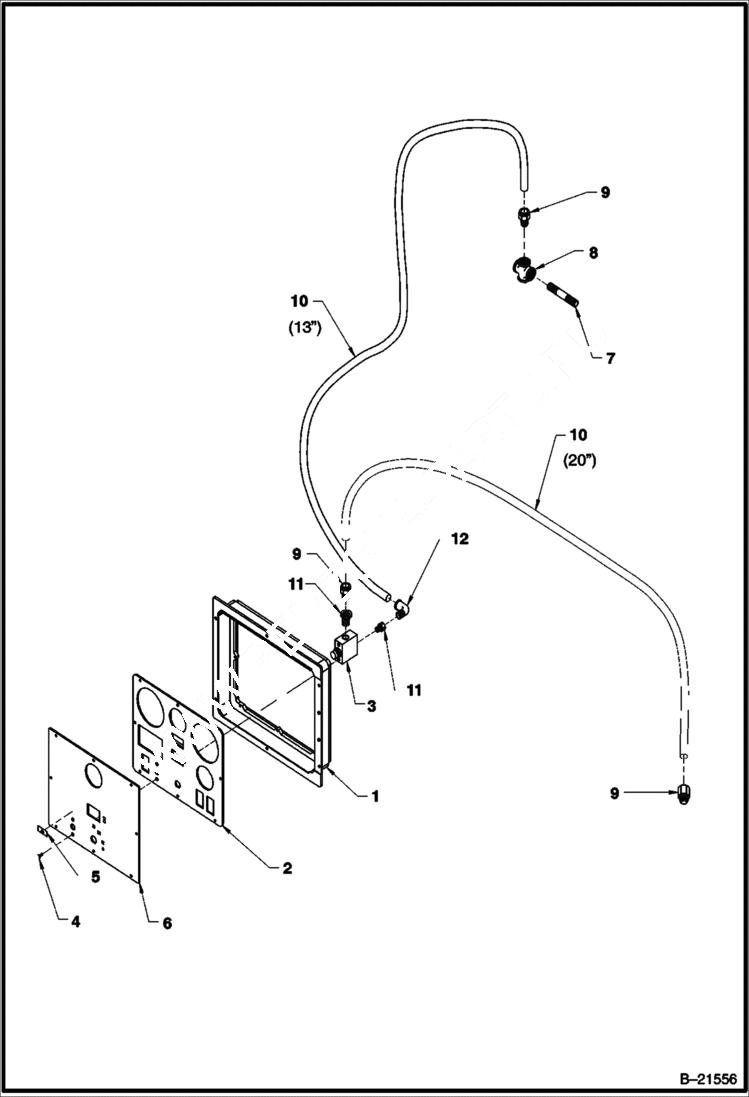 Схема запчастей Bobcat BAP185 - START-RUN VALVE ACCESSORIES & OPTIONS