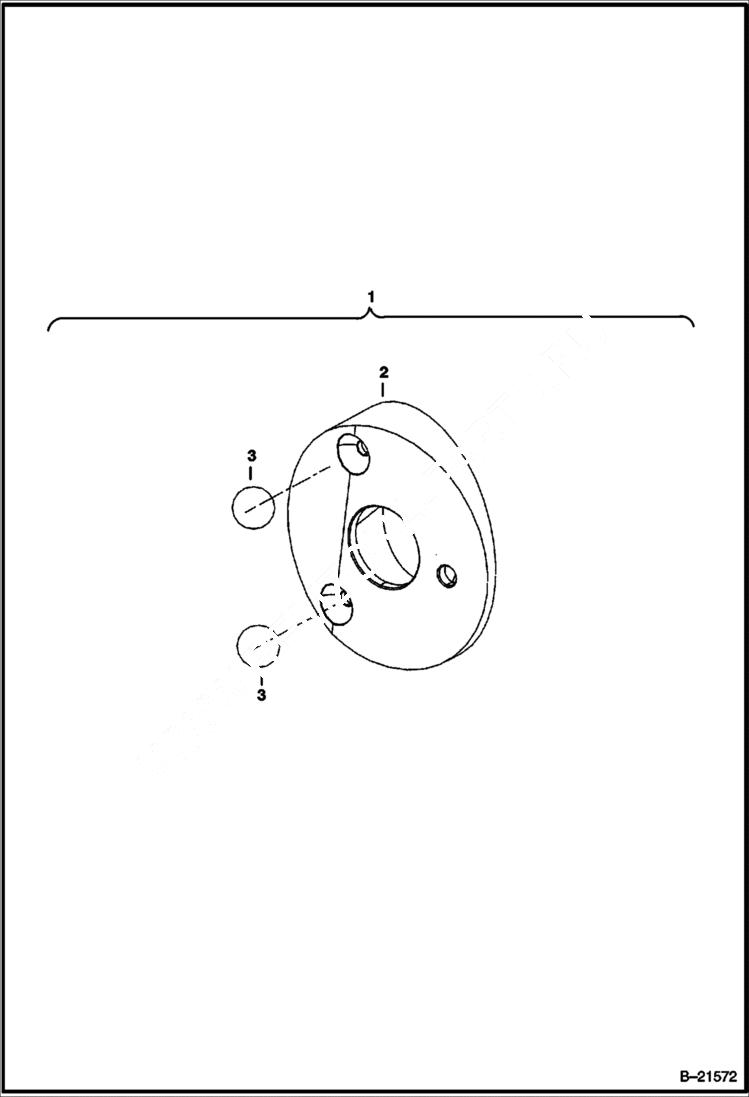 Схема запчастей Bobcat 5600 - DRIVE MOTOR (Rocker Assembly) DRIVE TRAIN