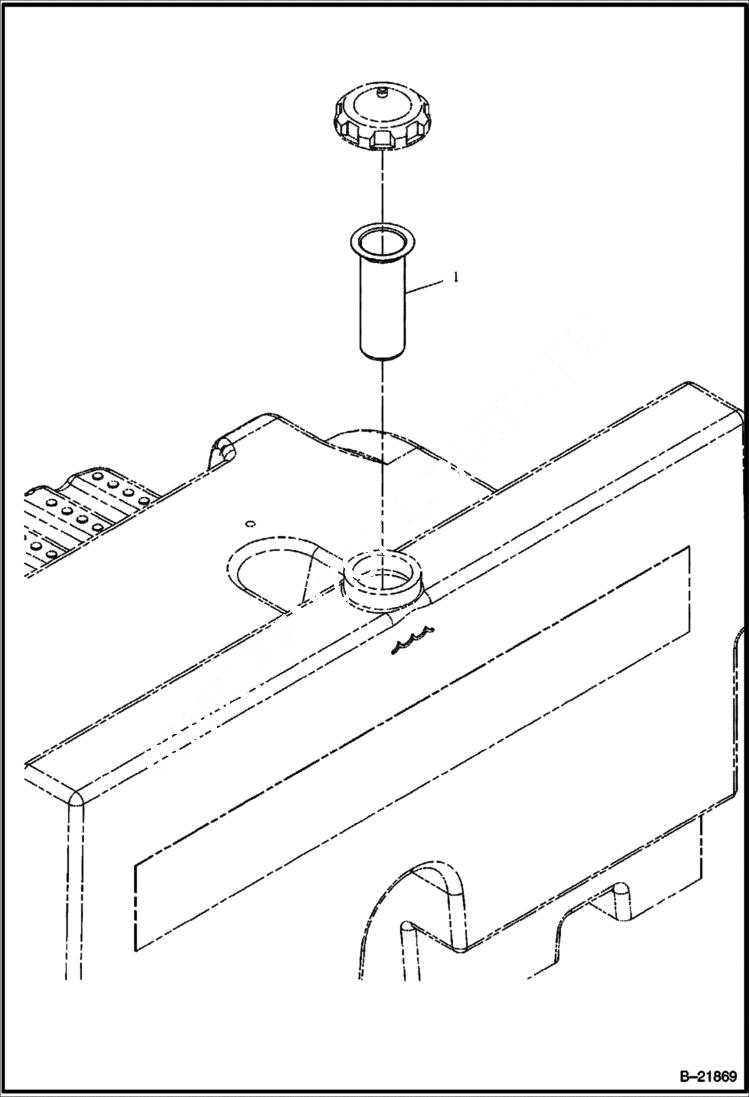 Схема запчастей Bobcat BCA12 - WATER STRAINER INSTALLATION (Optional) WATER SYSTEM