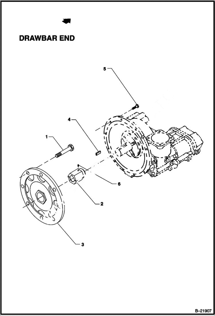 Схема запчастей Bobcat BAP185 - AIREND COMPLETE MAIN FRAME