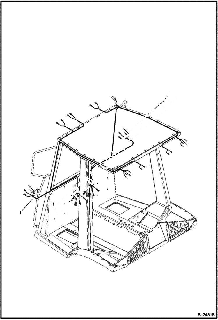 Схема запчастей Bobcat BL570 - ELECTRICAL CIRCUITRY ELECTRICAL SYSTEM