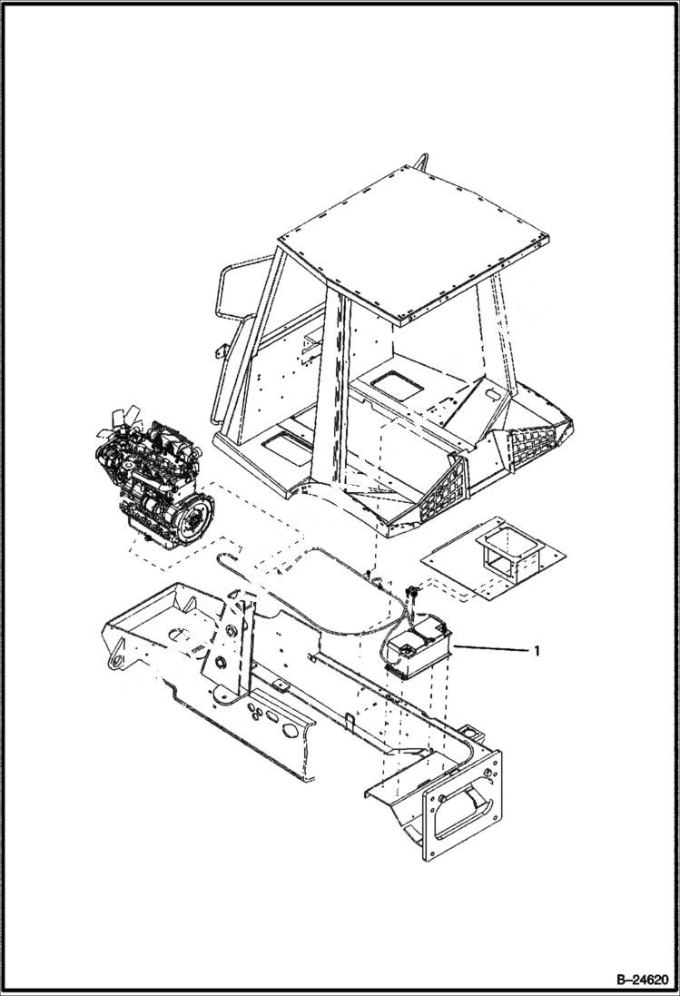 Схема запчастей Bobcat BL570 - ELECTRICAL CIRCUITRY ELECTRICAL SYSTEM