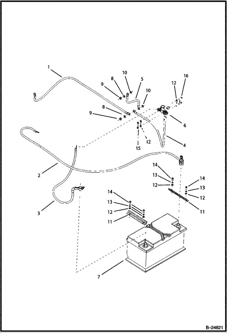 Схема запчастей Bobcat BL570 - ELECTRICAL CIRCUITRY ELECTRICAL SYSTEM