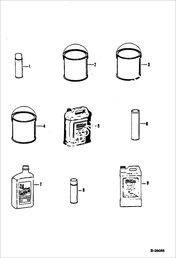 Схема запчастей Bobcat 76 - BULK ITEMS BULK ITEMS