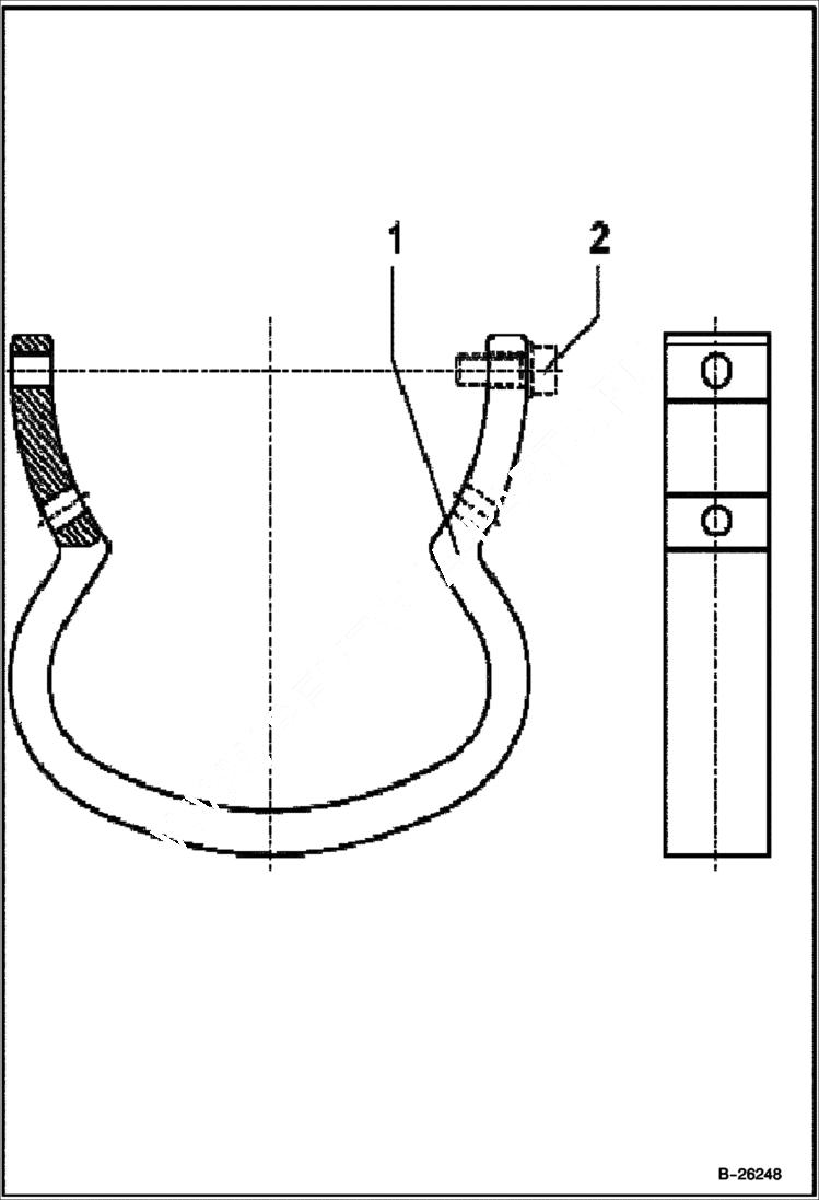 Схема запчастей Bobcat 442 - HOSE GUARD ACCESSORIES & OPTIONS