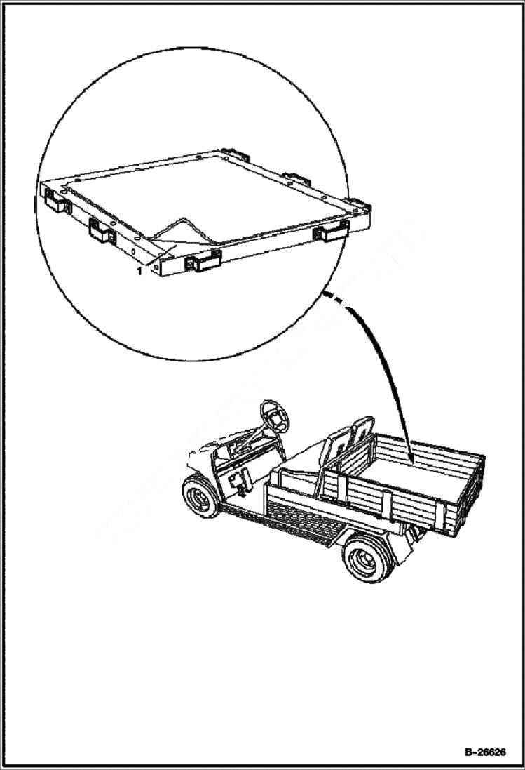 Схема запчастей Bobcat 2100S - BED MATS ACCESSORIES & OPTIONS