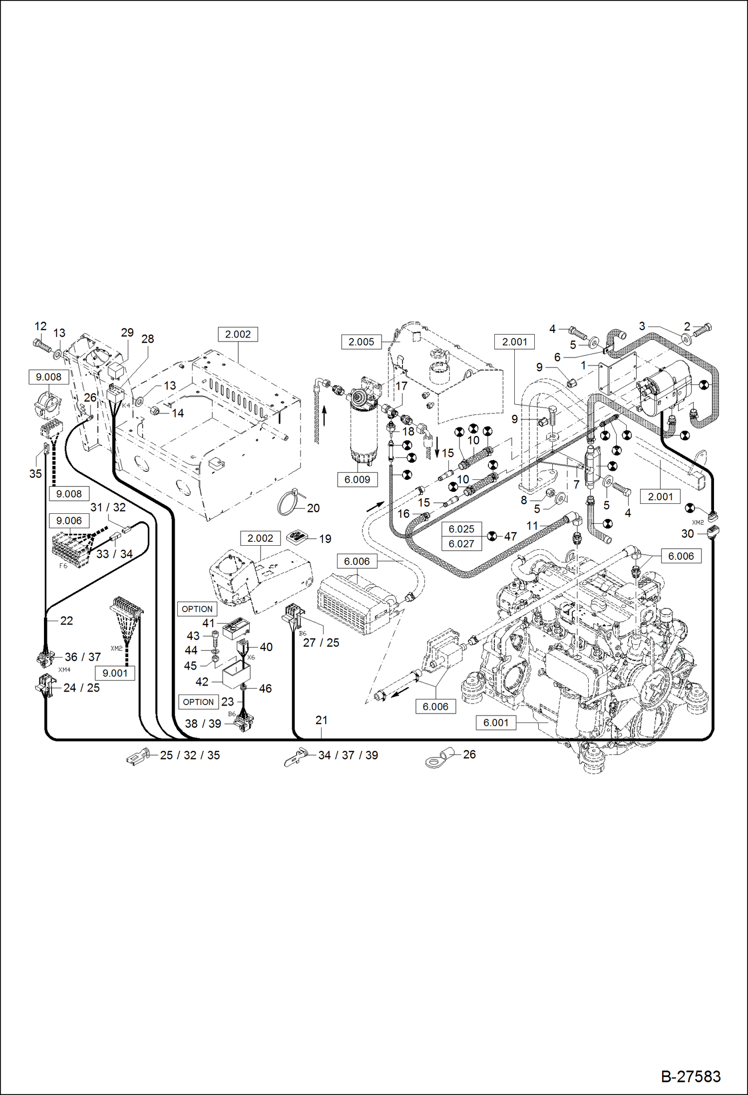 Схема запчастей Bobcat ZX125 - DIESEL OPERATED HEATING INSTALLATION POWER UNIT