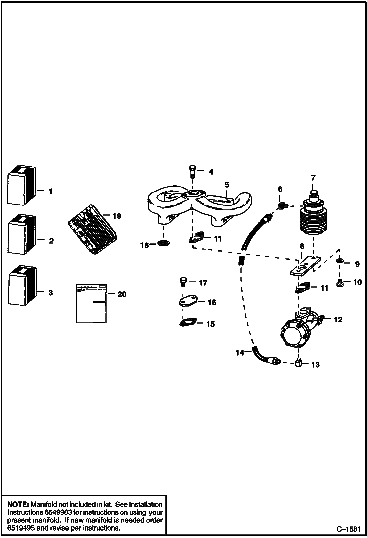 Схема запчастей Bobcat 700s - LPG GAS GROUP ACCESSORIES & OPTIONS