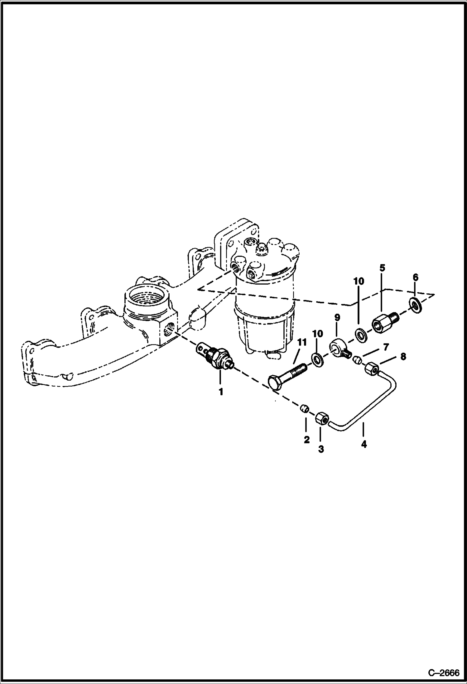 Схема запчастей Bobcat 800s - COLD START SYSTEM POWER UNIT