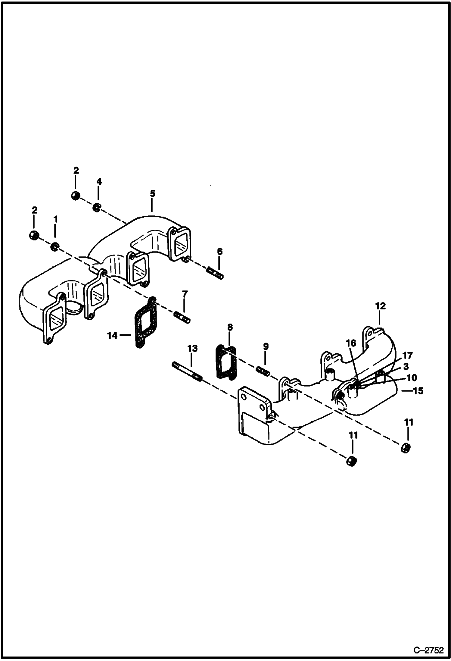 Схема запчастей Bobcat Articulated Loaders - MANIFOLDS POWER UNIT