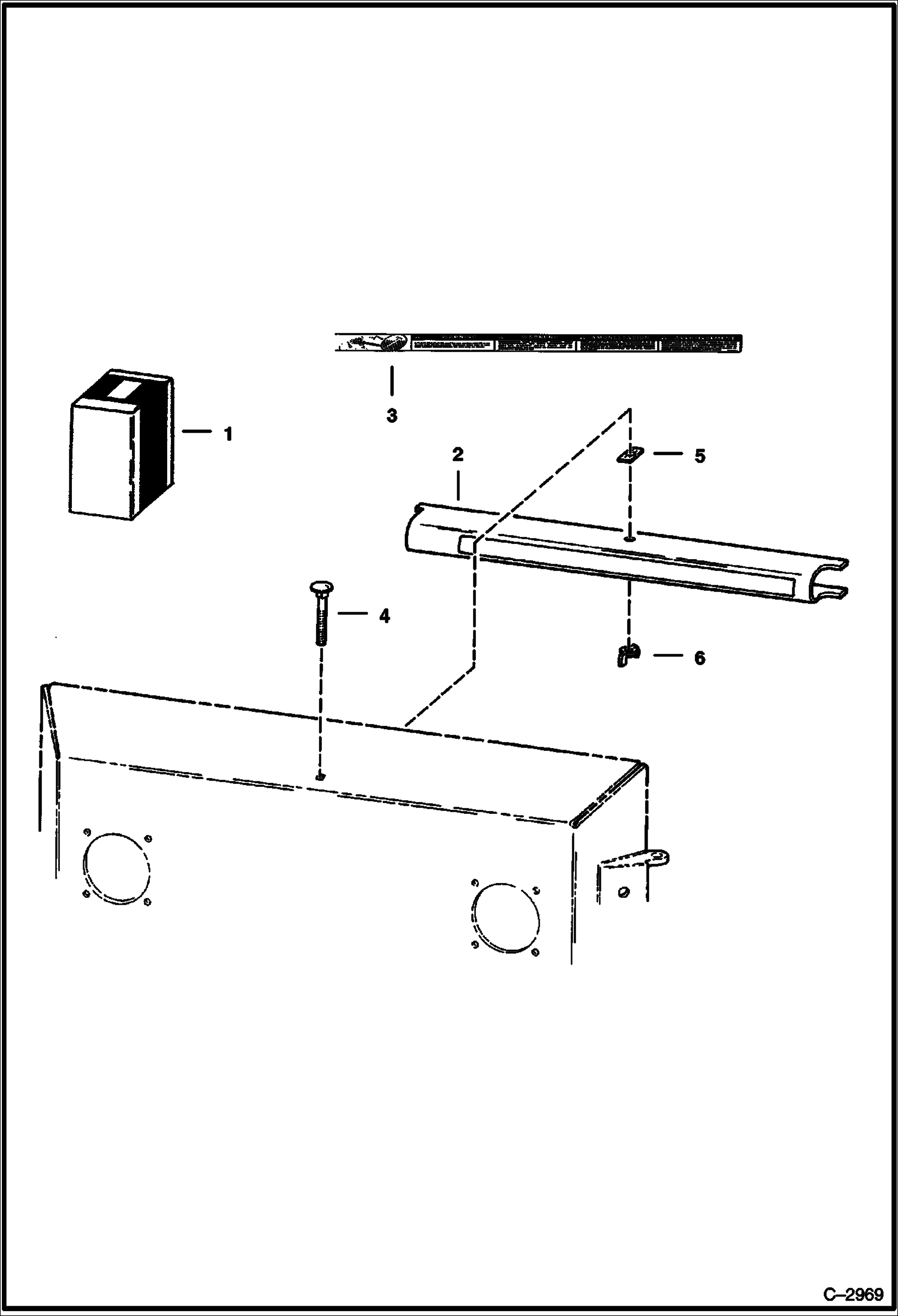 Схема запчастей Bobcat 900s - LIFT ARM STOP ACCESSORIES & OPTIONS