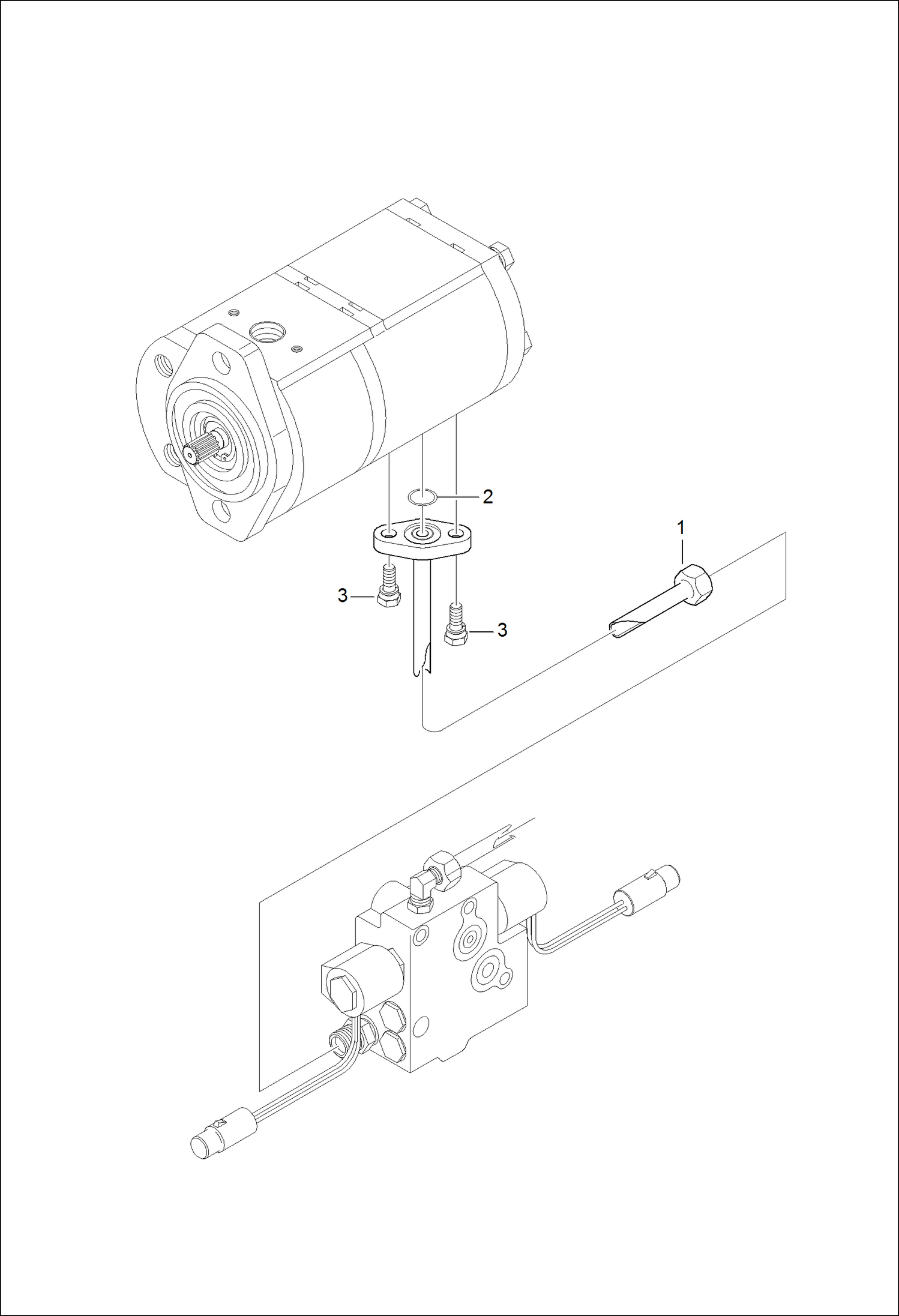 Схема запчастей Bobcat CT335 - PTO HYDRAULIC TUBE GROUP HYDRAULIC SYSTEM