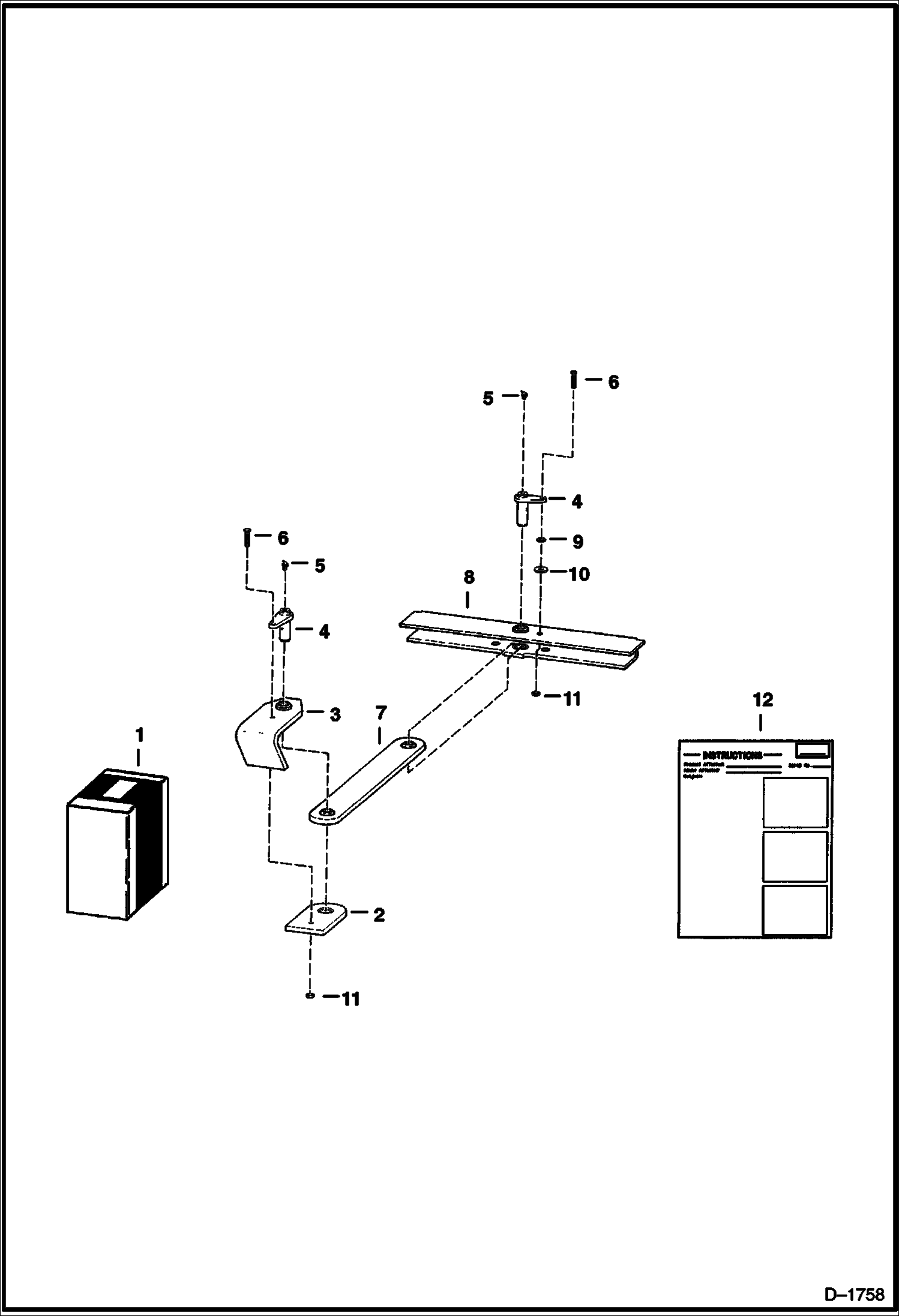 Схема запчастей Bobcat Articulated Loaders - ARTICULATED LINK KIT ACCESSORIES & OPTIONS