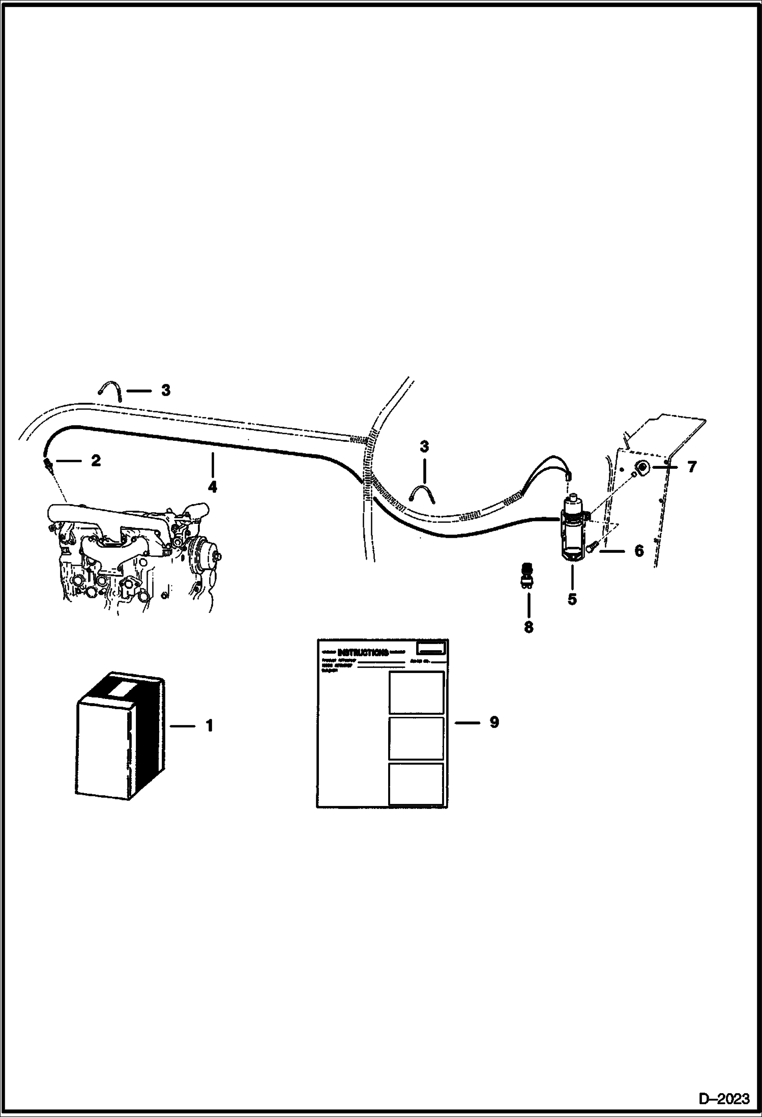 Схема запчастей Bobcat Articulated Loaders - START AID KIT ACCESSORIES & OPTIONS