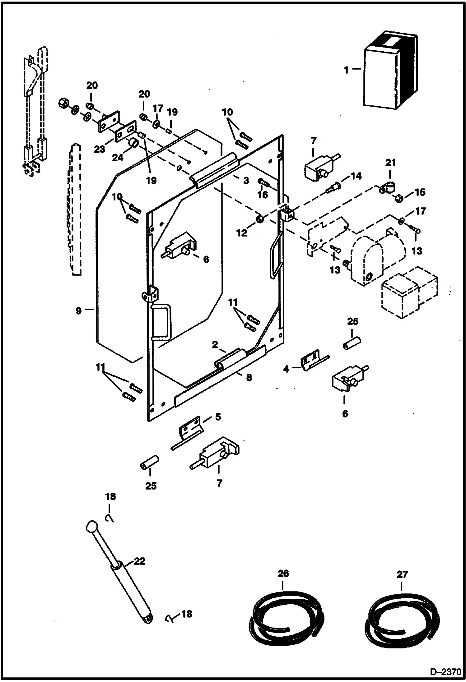 Схема запчастей Bobcat 325 - SPECIAL APPLICATION KIT ACCESSORIES & OPTIONS