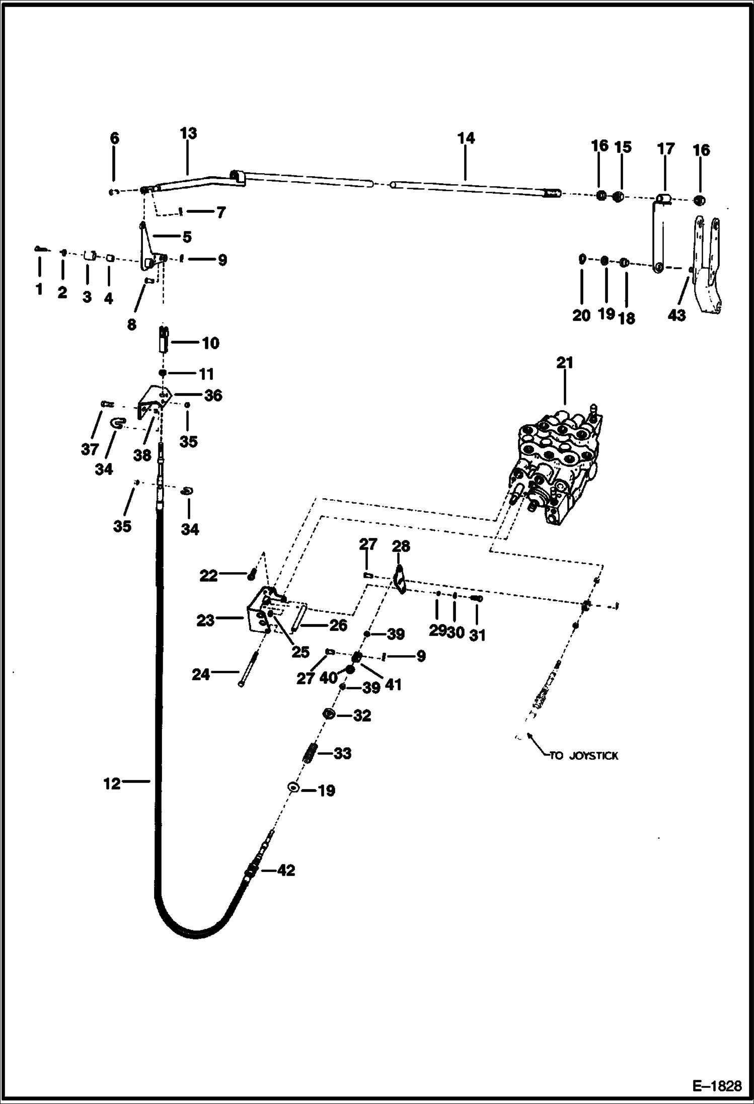 Схема запчастей Bobcat Articulated Loaders - ANTI-ROLLBACK MECHANISM HYDRAULIC SYSTEM