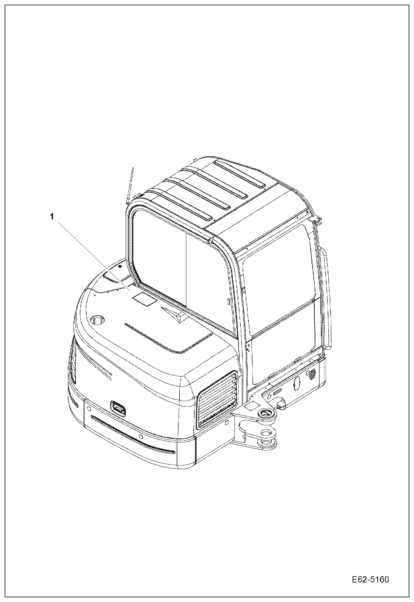 Схема запчастей Bobcat E62 - DECAL (Lift) ACCESSORIES & OPTIONS