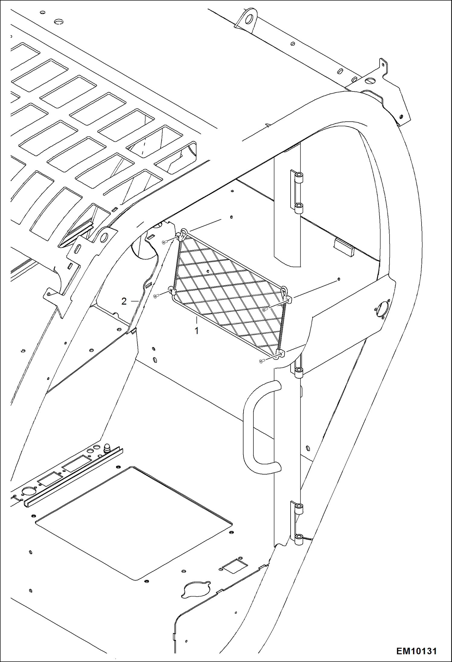 Схема запчастей Bobcat T40140 - STORAGE NET (Manuals) ACCESSORIES & OPTIONS