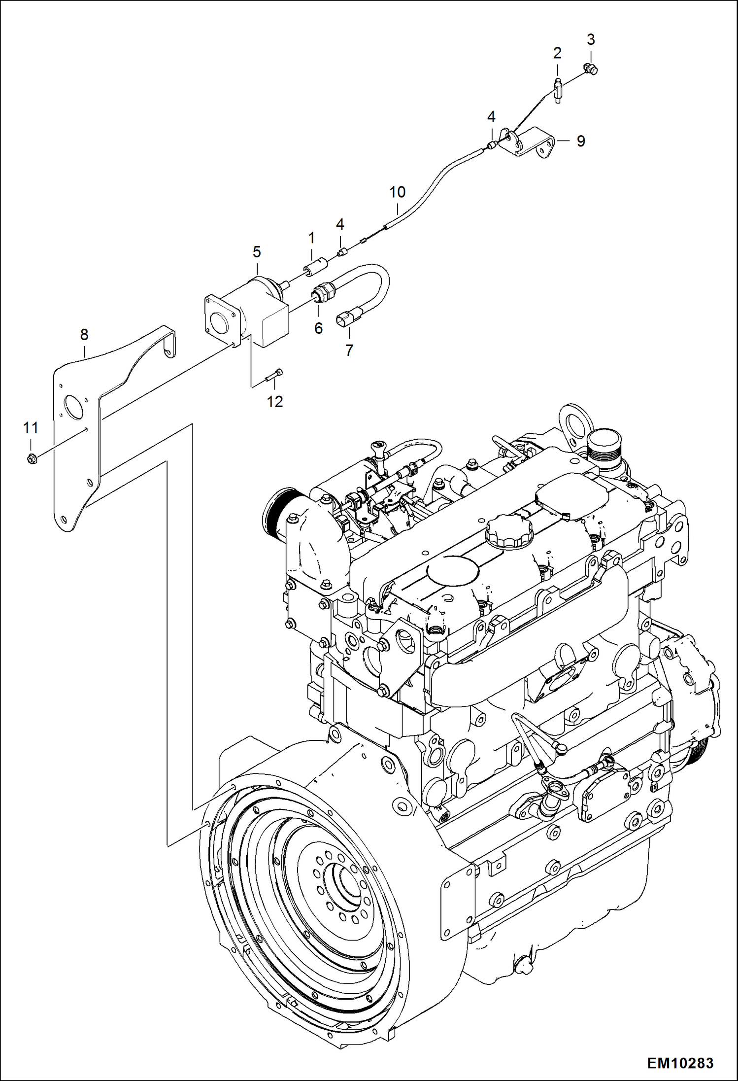 Схема запчастей Bobcat T40140 - RADIO THROTTLE CONTROL ACCESSORIES & OPTIONS