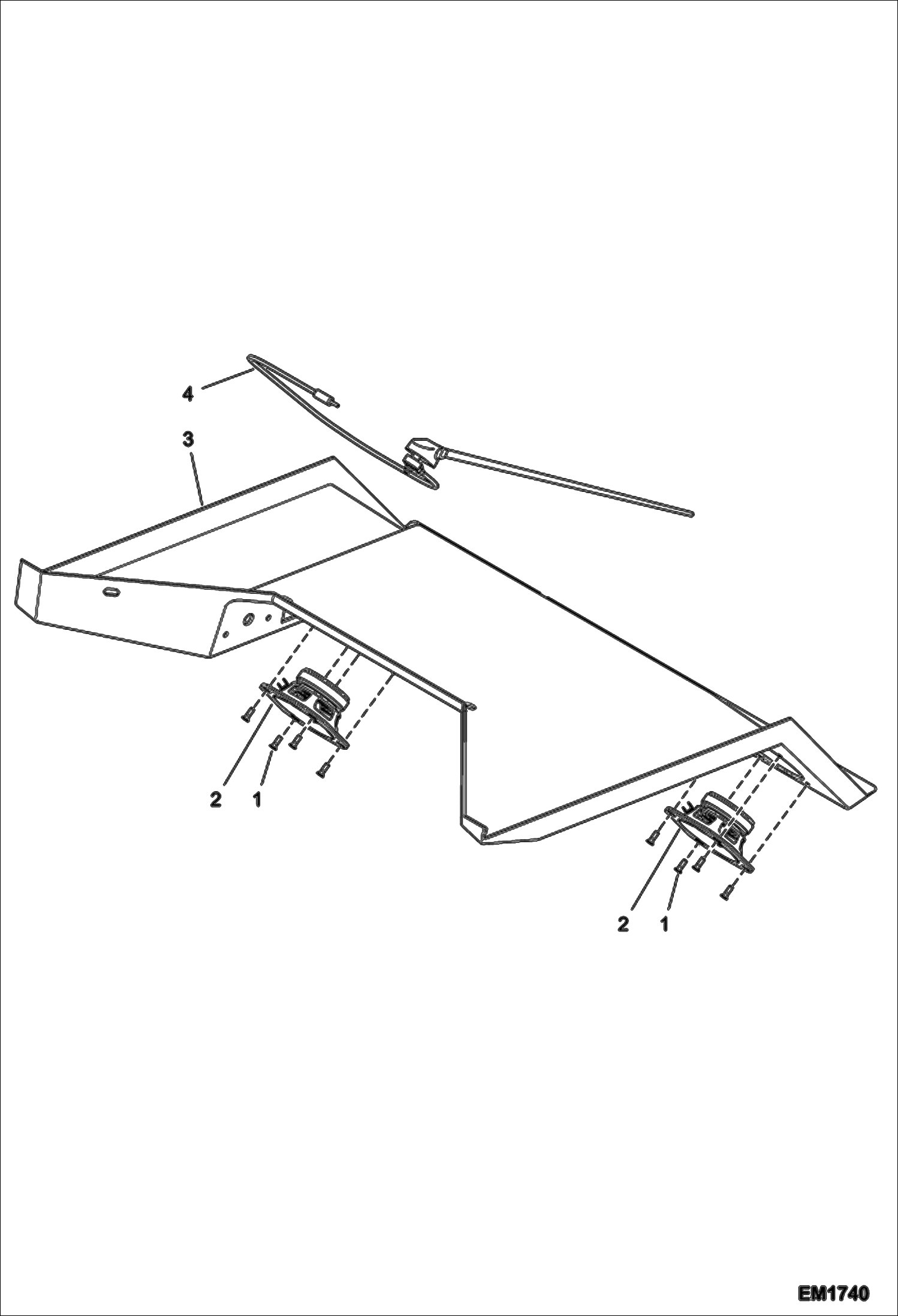 Схема запчастей Bobcat T2556 - LOUDSPEAKER PREDISPOSAL ACCESSORIES & OPTIONS