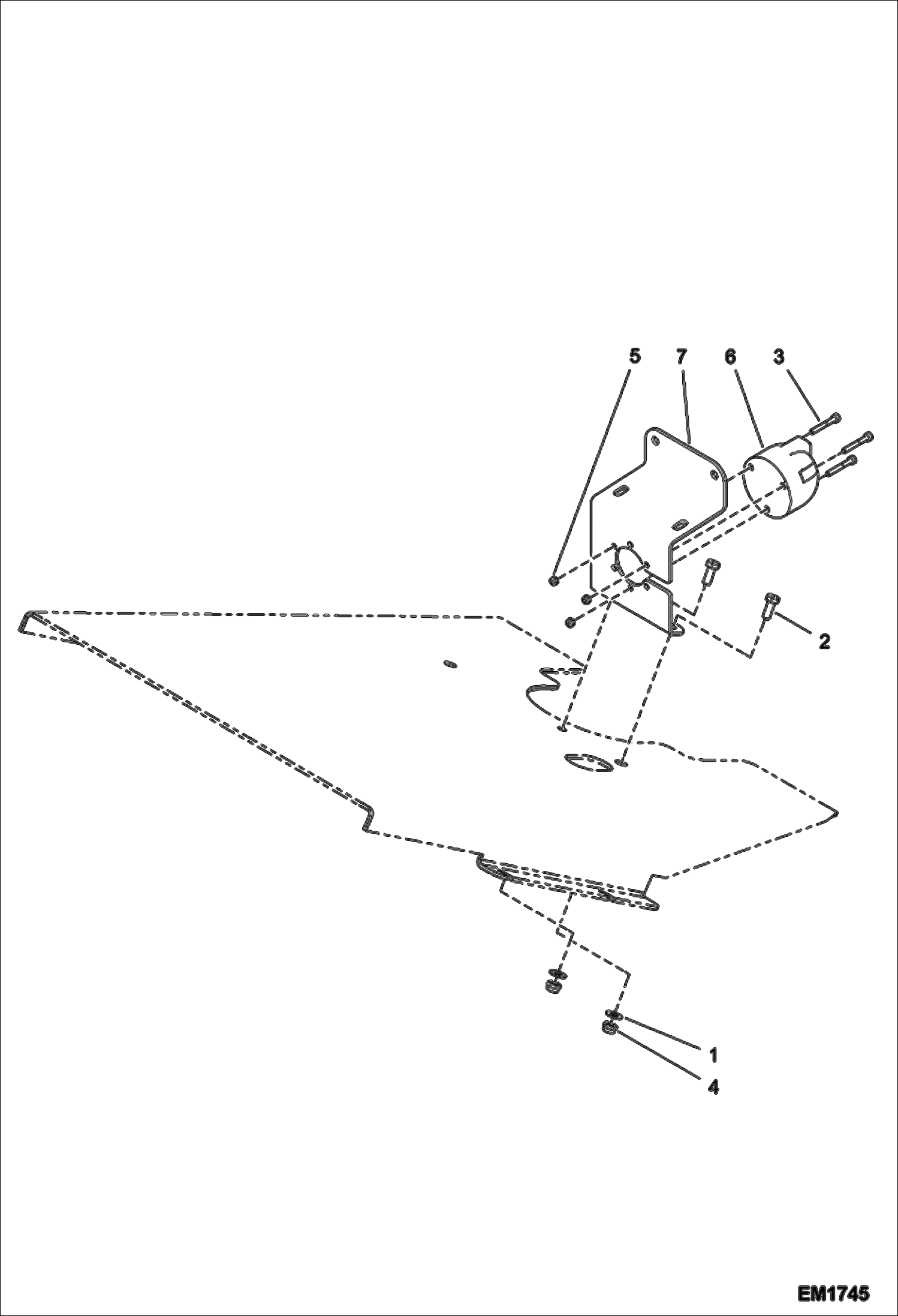 Схема запчастей Bobcat V518 - TRAILER PLUG ACCESSORIES & OPTIONS