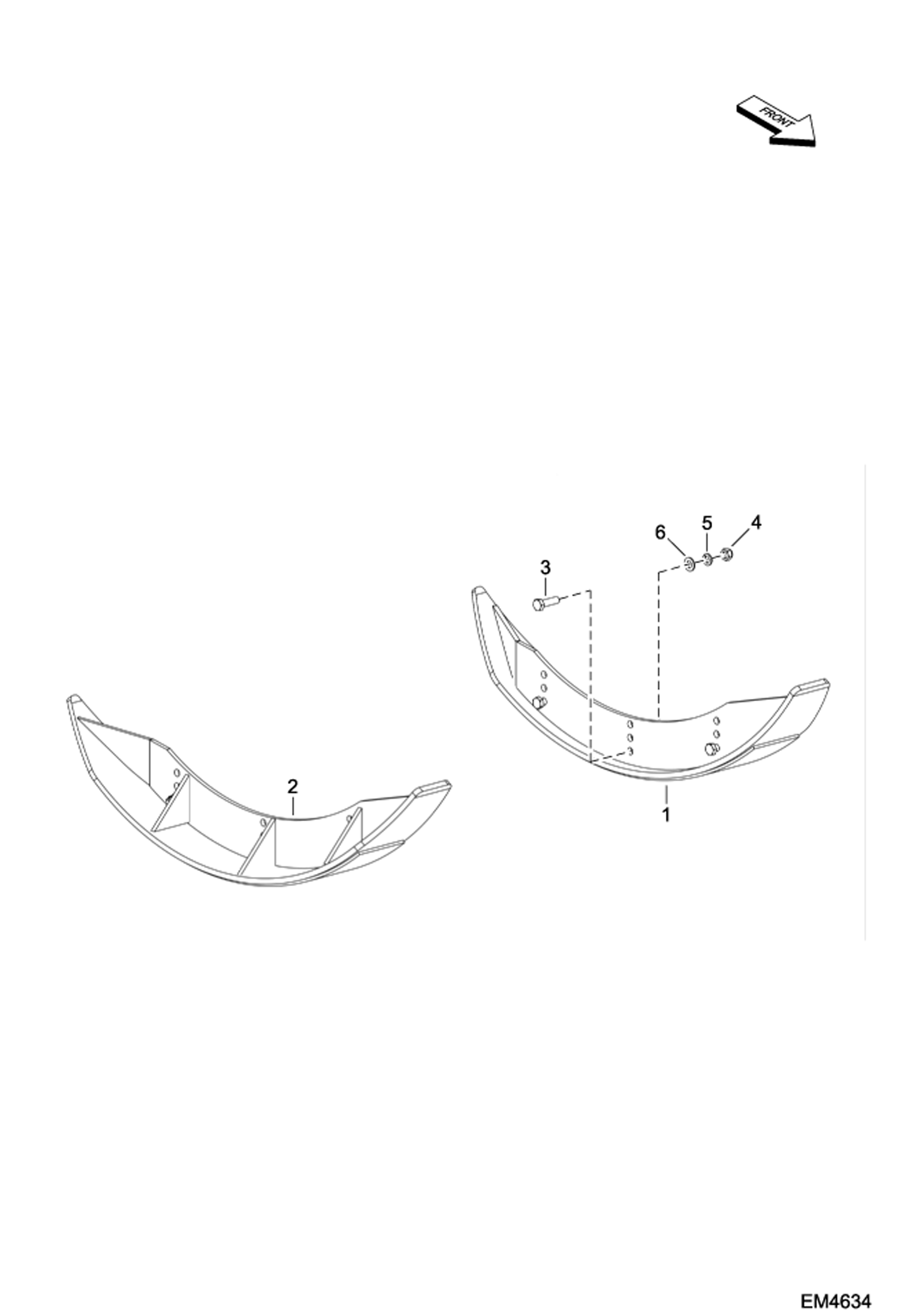 Схема запчастей Bobcat FORESTRY CUTTER - SKIDS Loader FRC150 (EMEA Only)