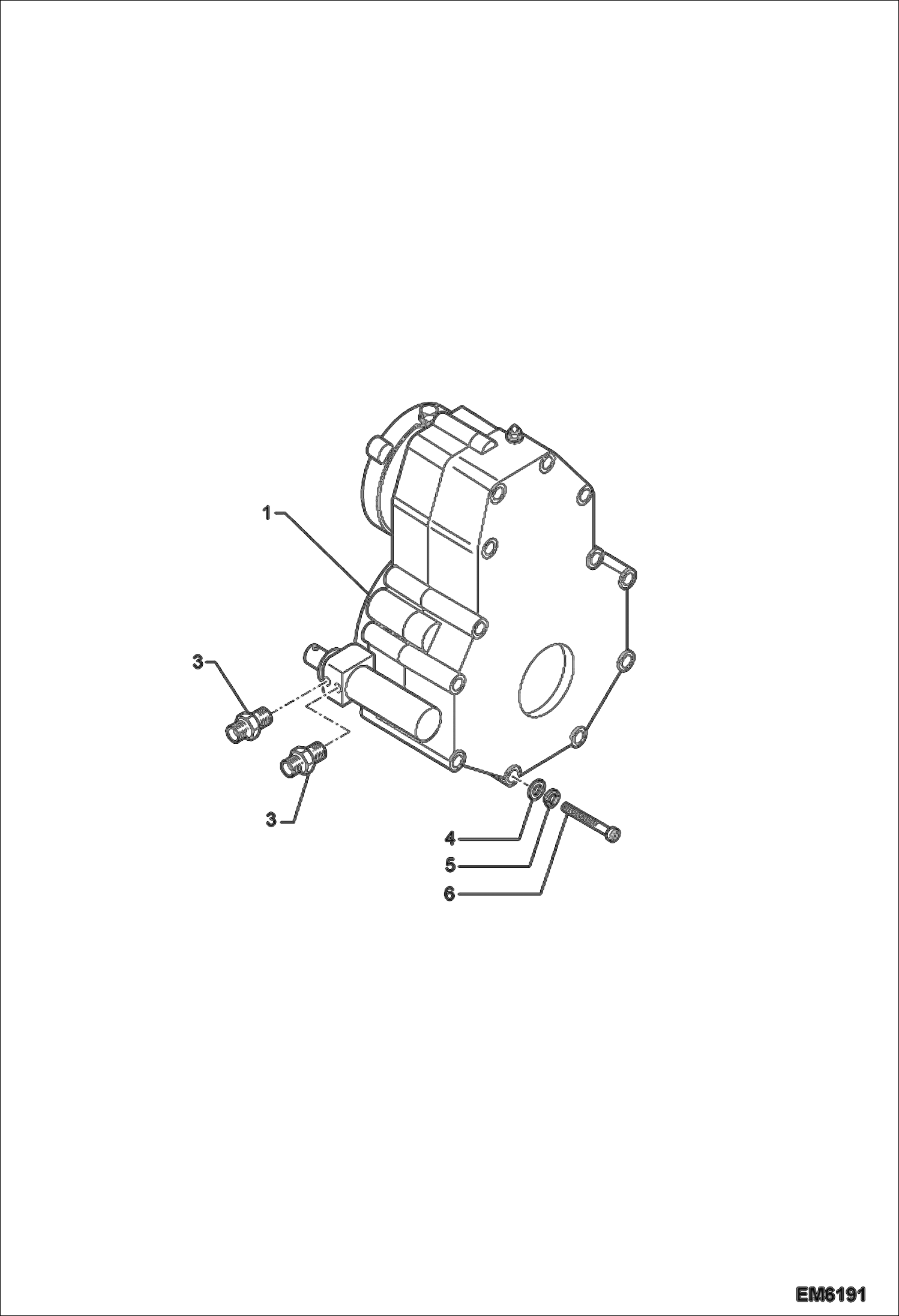 Схема запчастей Bobcat TR40250 - TWO SPEED REDUCER AND DISTRIBUTOR INSTALLATION DRIVE SYSTEM