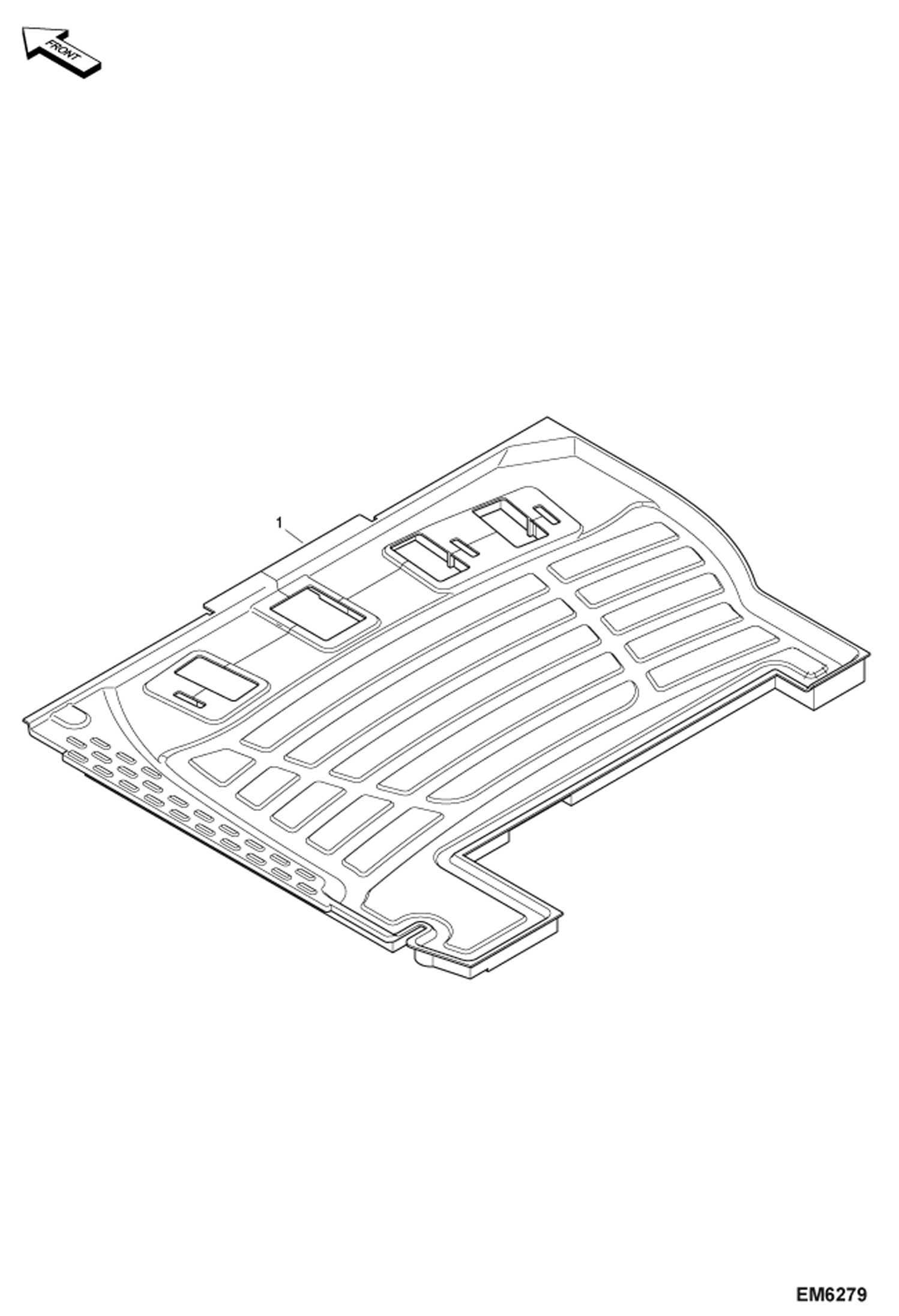 Схема запчастей Bobcat E80 - ARTICULATED BOOM (Floormat) (EMEA) ACCESSORIES & OPTIONS