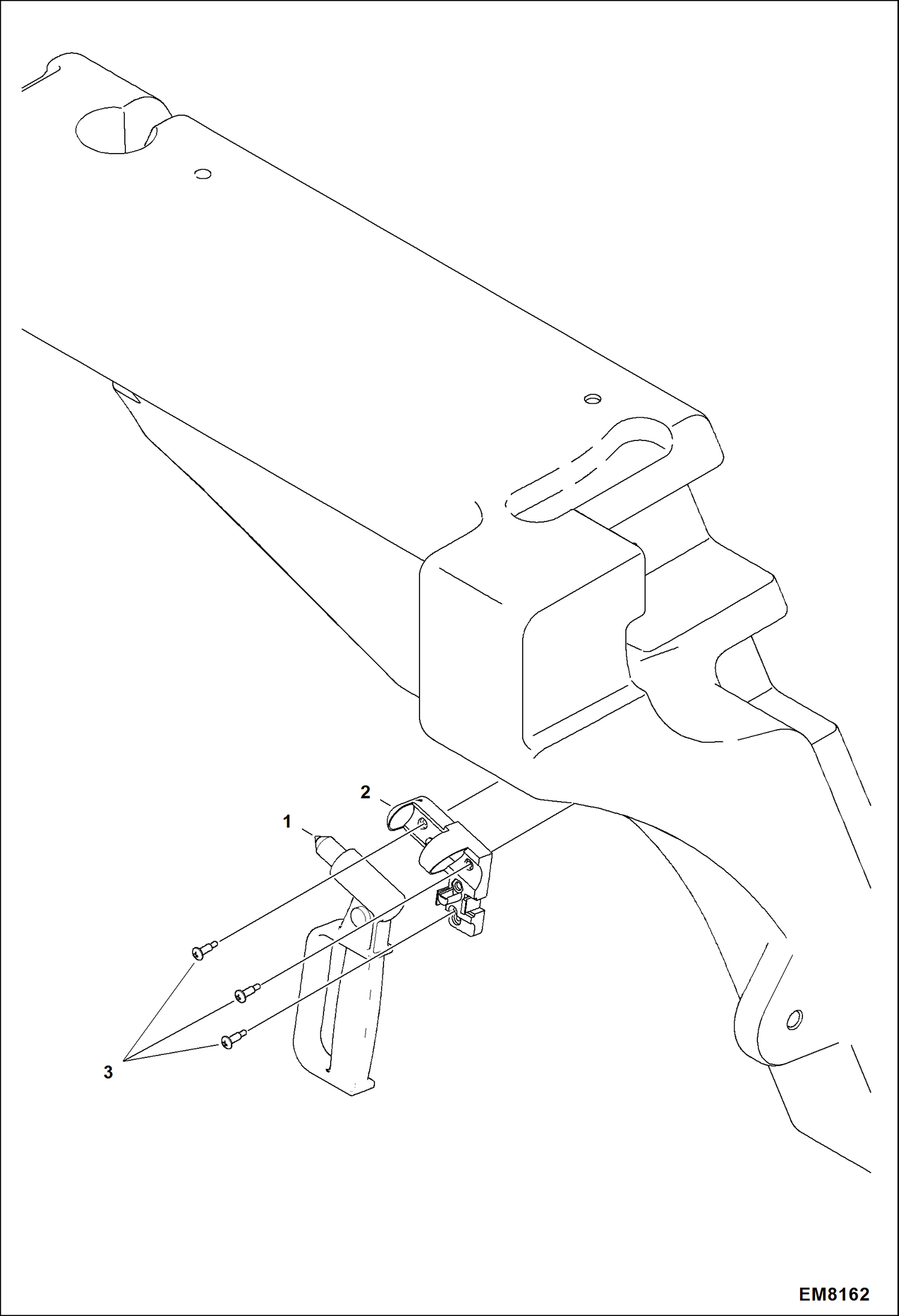 Схема запчастей Bobcat TL360 - SAFETY HAMMER ACCESSORIES & OPTIONS