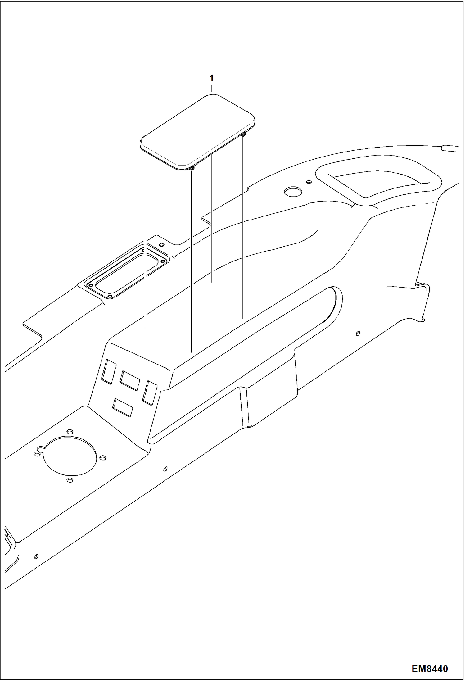 Схема запчастей Bobcat TL360 - ARMREST ACCESSORIES & OPTIONS