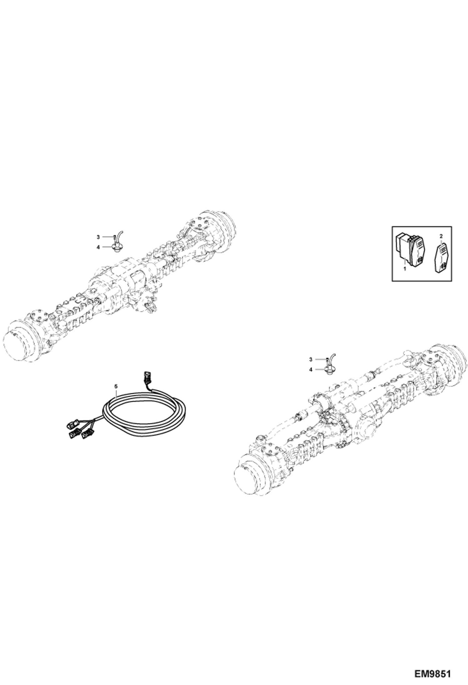 Схема запчастей Bobcat TR38160 - WHEEL ALIGINMENT INDICATOR ACCESSORIES & OPTIONS