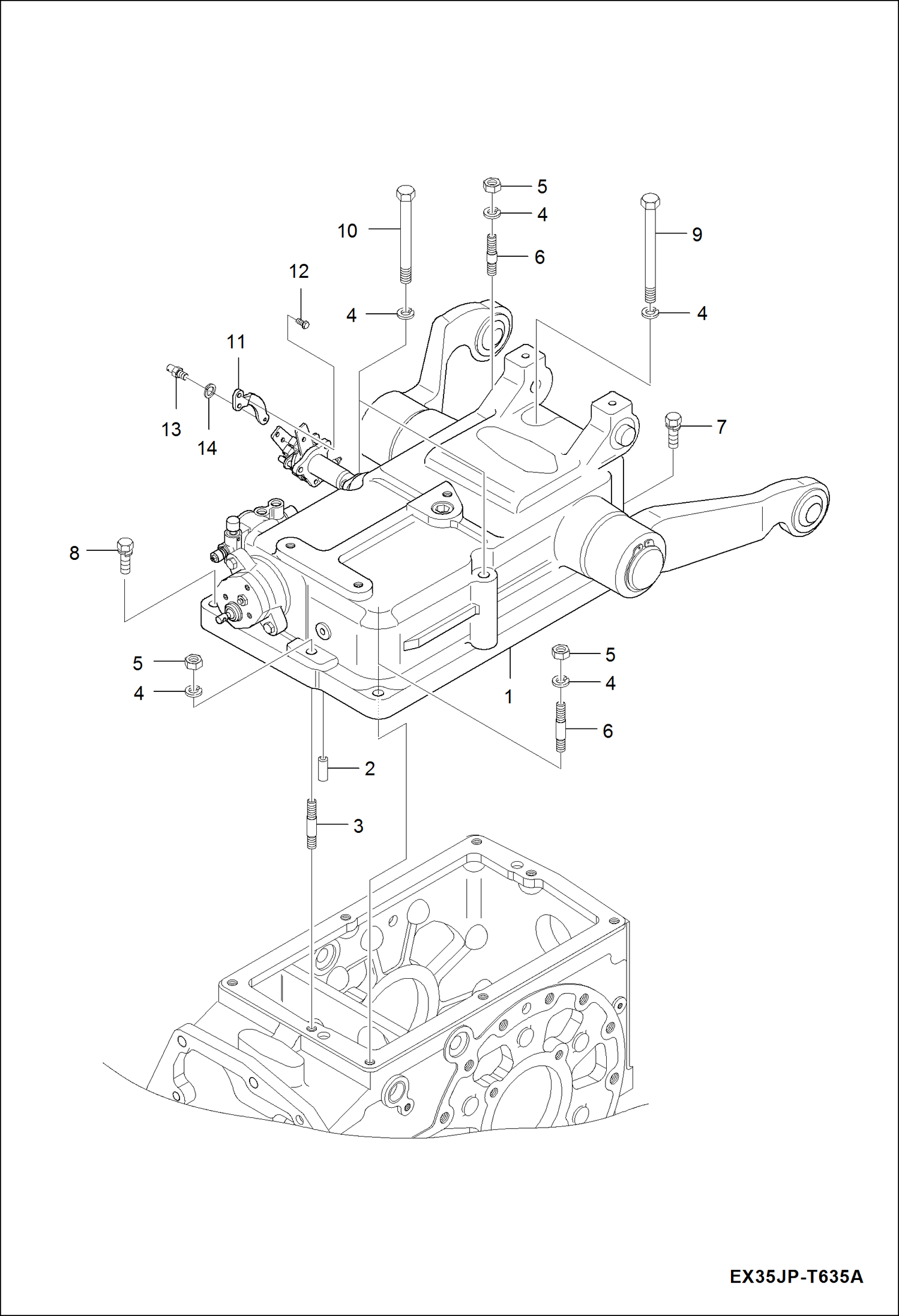 Схема запчастей Bobcat CT335 - HYDRAULIC CYLINDER ASSY GROUP HYDRAULIC SYSTEM