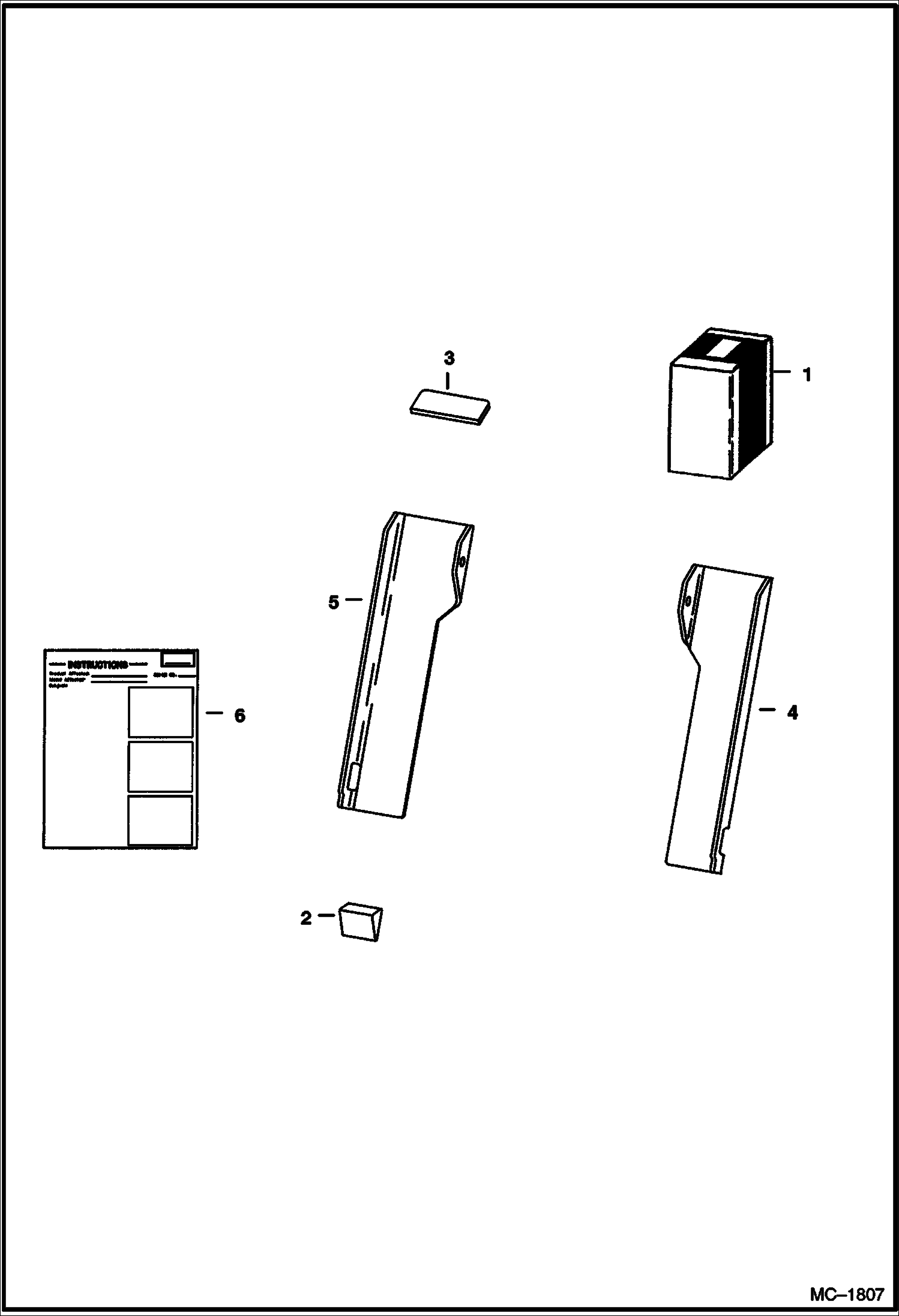 Схема запчастей Bobcat UTILITY FRAMES - BOB-TACH MOUNT - 400 Series & Farmboy Weld-On Loader