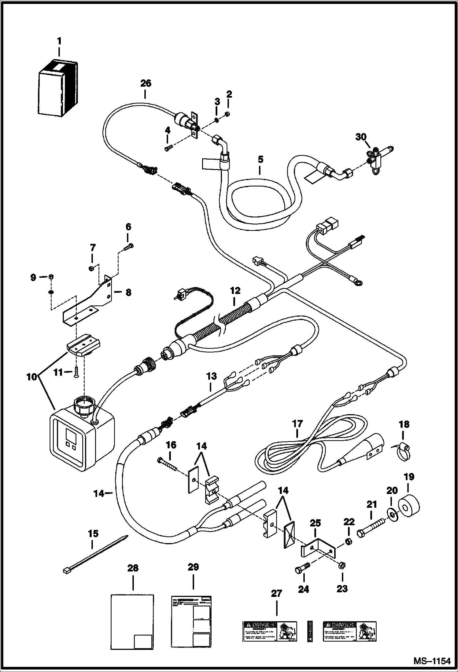 Схема запчастей Bobcat WEIGHLOG - WEIGHLOG G Series and Newer Loader Loader