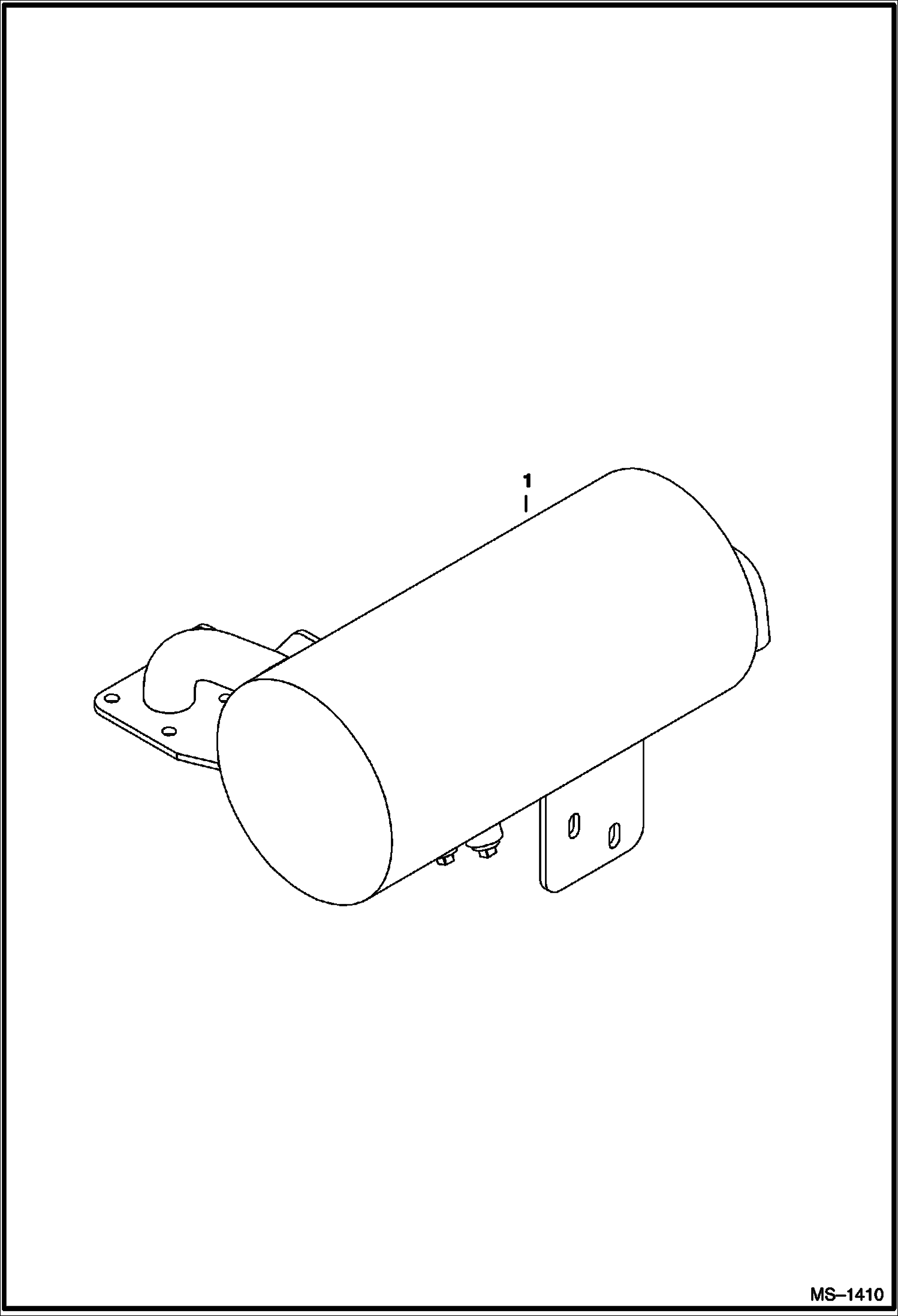 Схема запчастей Bobcat 320 - PURIFIER MUFFLER ACCESSORIES & OPTIONS