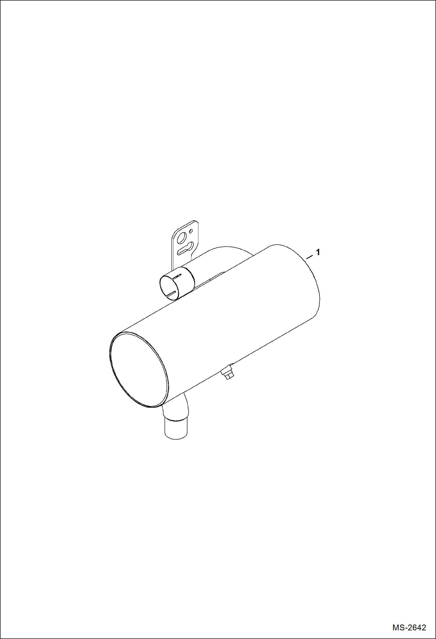 Схема запчастей Bobcat 435 - PURIFIER MUFFLER ACCESSORIES & OPTIONS