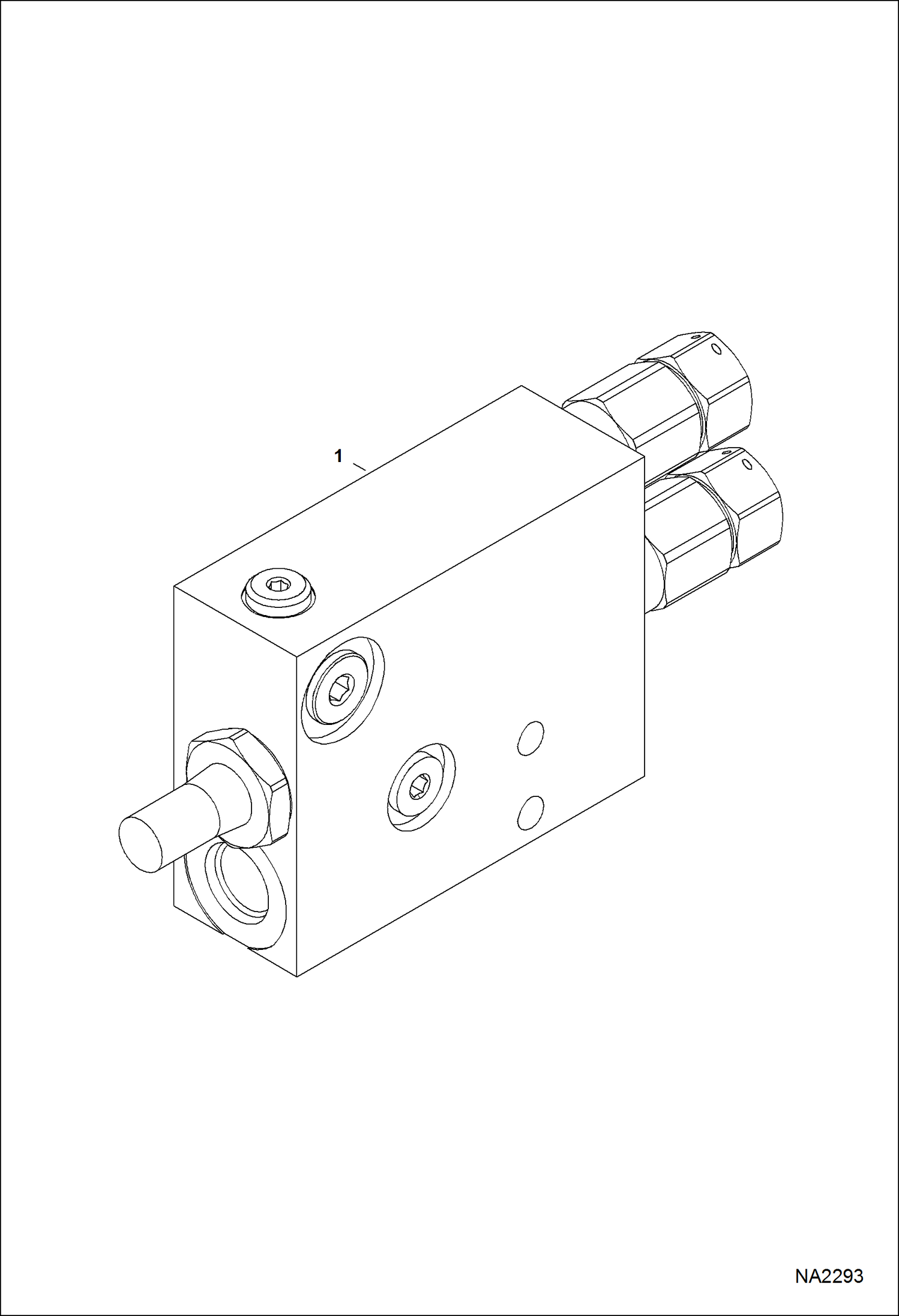 Схема запчастей Bobcat E25 - LOAD HOLD (Valve) ACCESSORIES & OPTIONS