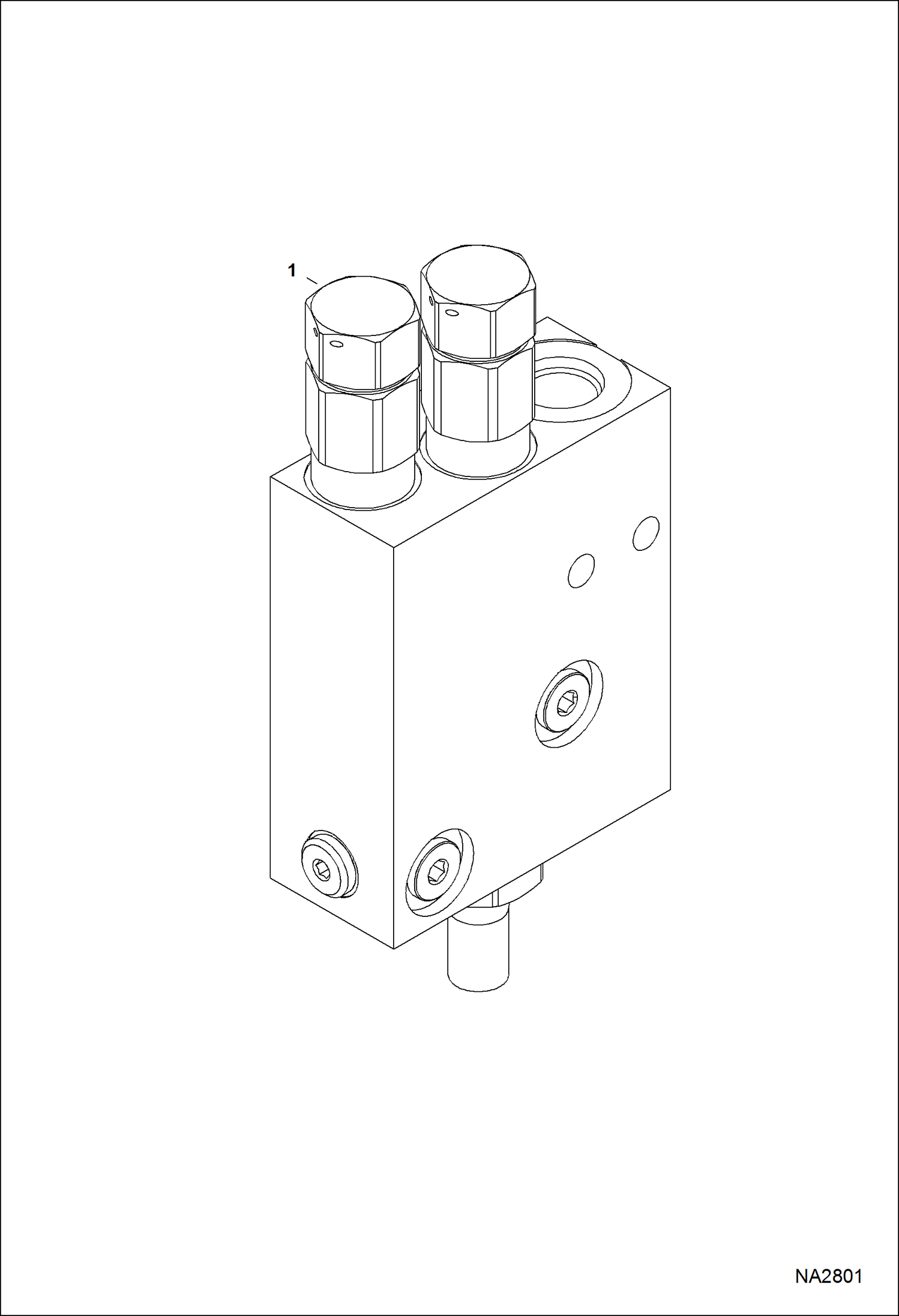 Схема запчастей Bobcat 331 - EUROPEAN ACCESSORIES (Boom Load Hold) (Valve) ACCESSORIES & OPTIONS