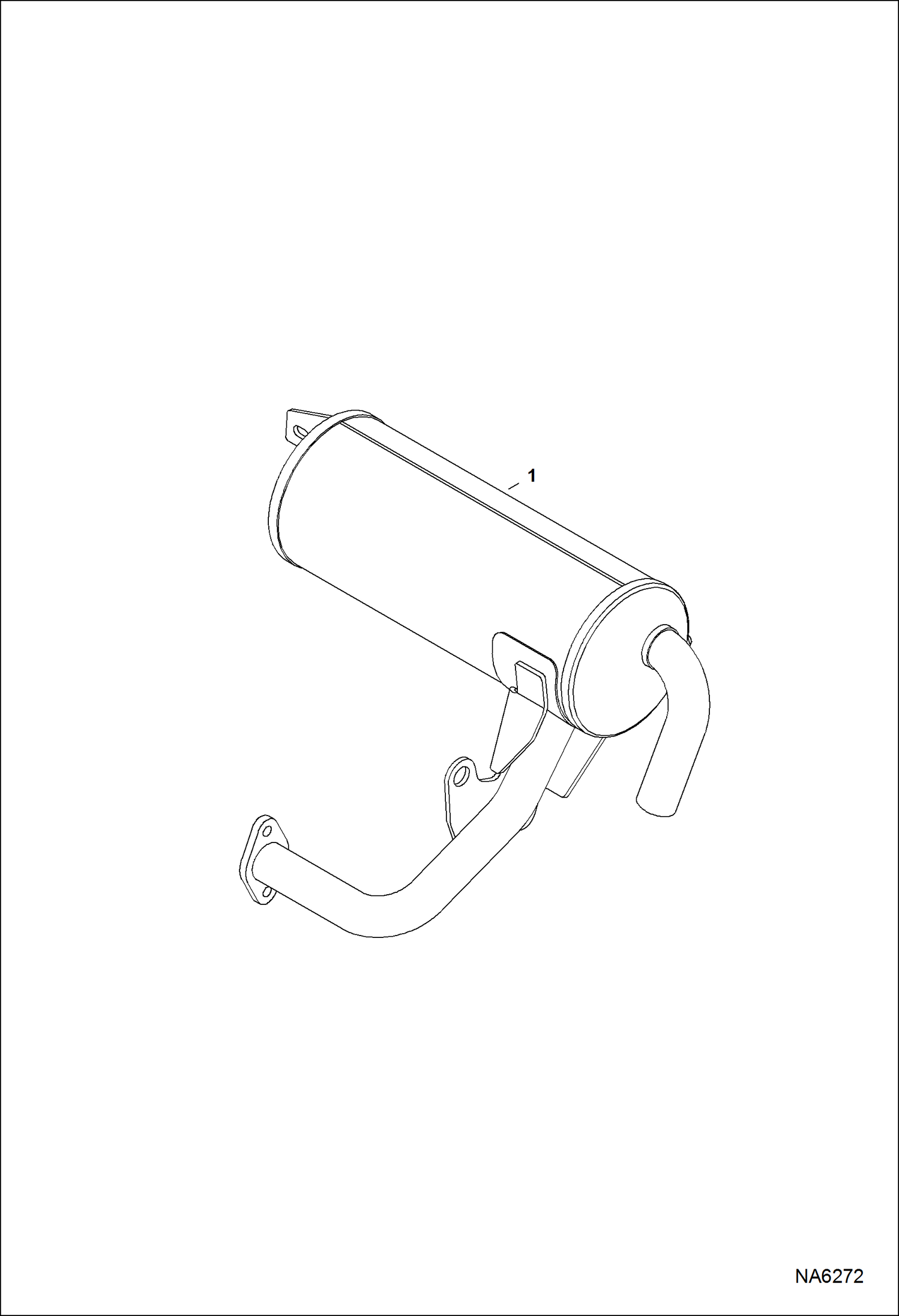 Схема запчастей Bobcat E25 - PURIFIER MUFFLER ACCESSORIES & OPTIONS