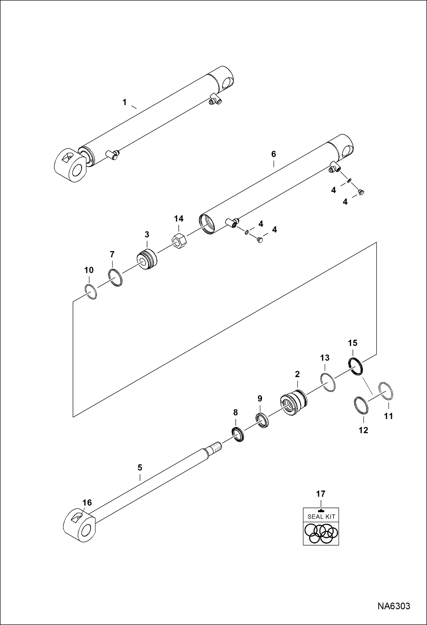 Схема запчастей Bobcat CLAMPS - CLAMP (Hydraulic Cylinder) (AFM1) (E26) Экскаваторы