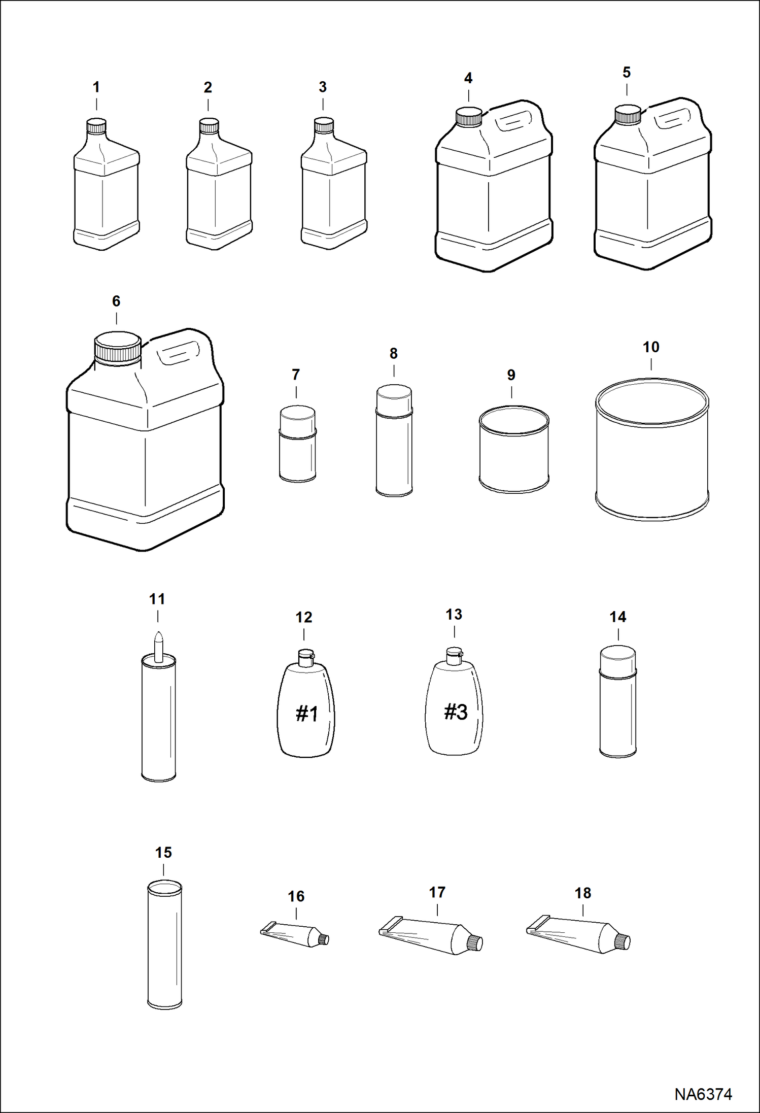 Схема запчастей Bobcat 3200 - BULK ITEMS ACCESSORIES & OPTIONS