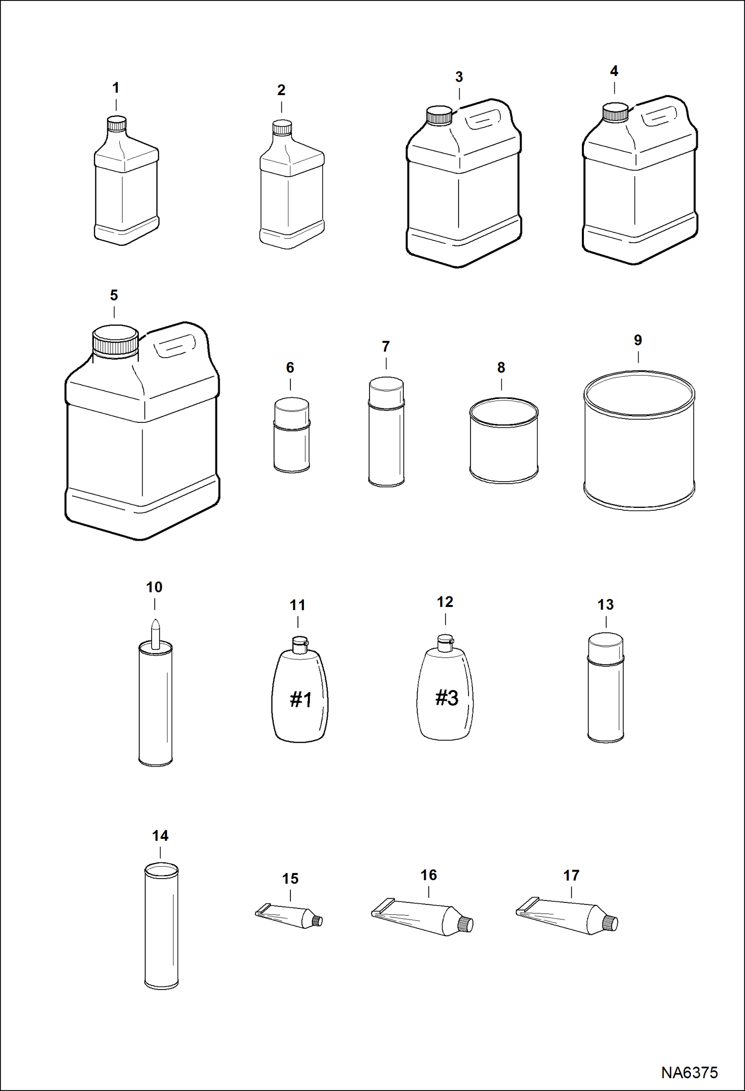 Схема запчастей Bobcat CT120 - BULK ITEMS ACCESSORIES & OPTIONS